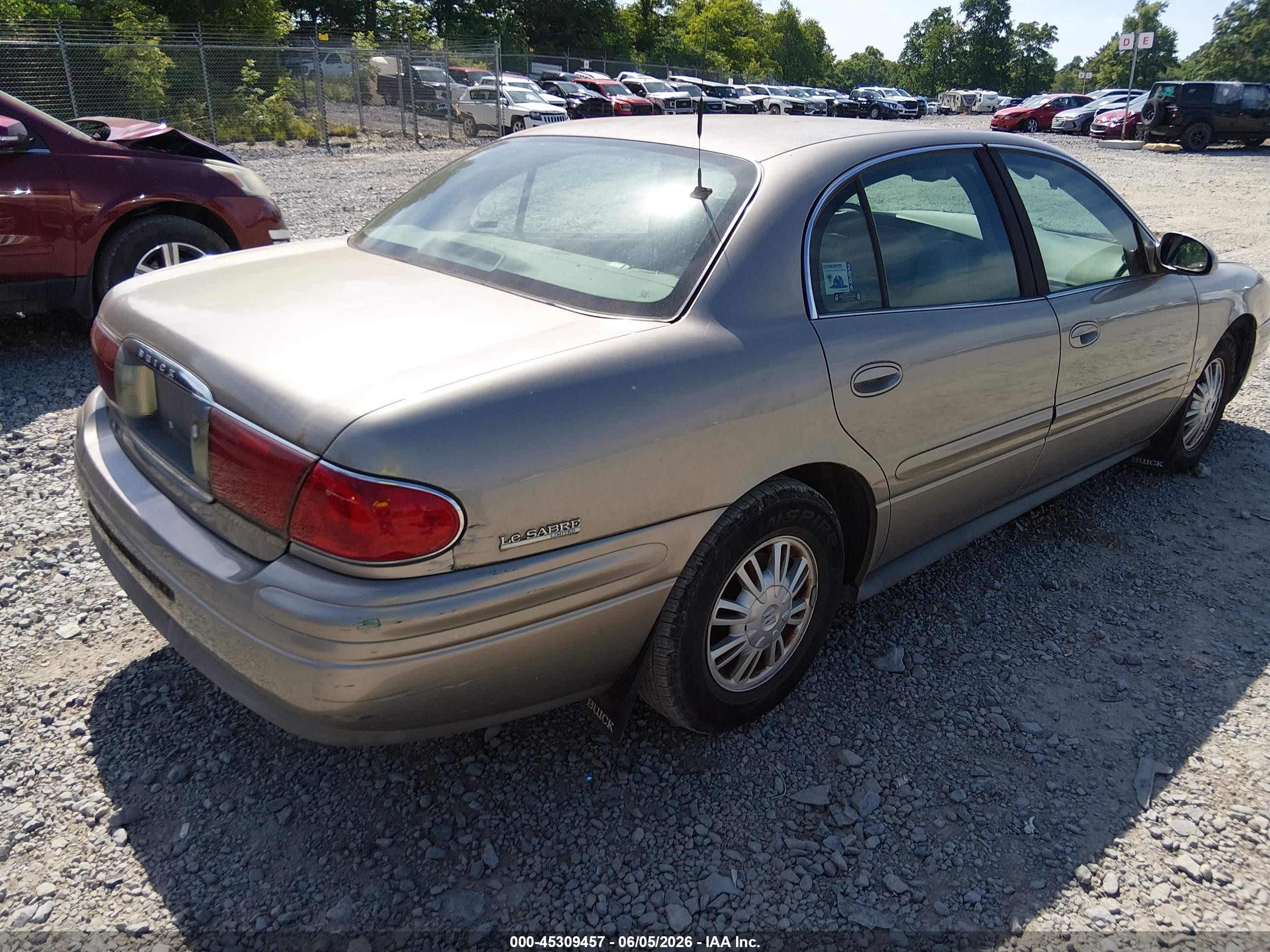 2002 Buick Lesabre Limited Champagne vin: 1G4HR54K02U284514