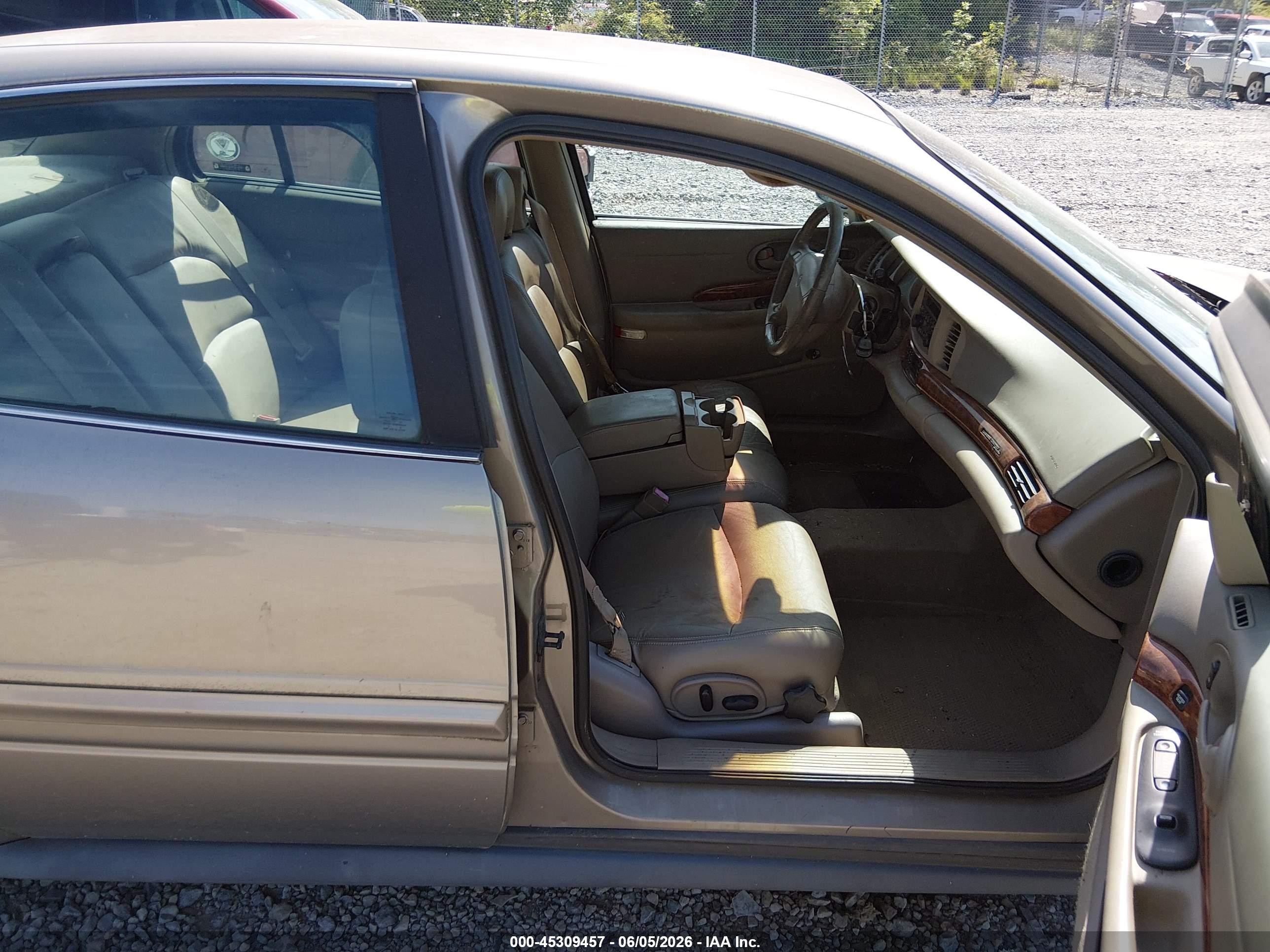 2002 Buick Lesabre Limited Champagne vin: 1G4HR54K02U284514