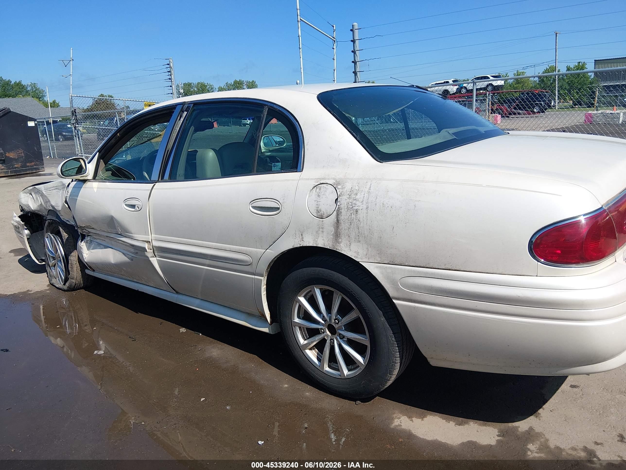 2003 Buick Lesabre Limited White vin: 1G4HR54K13U194368