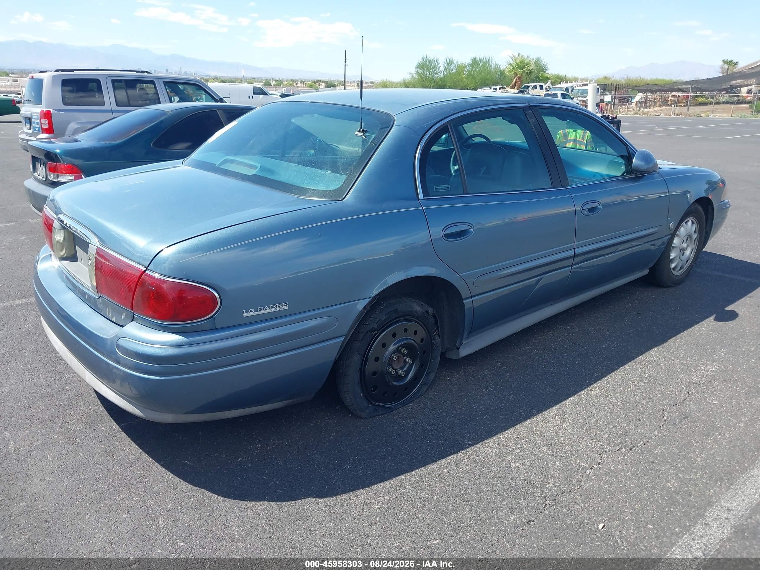 2001 Buick Lesabre Limited Blue vin: 1G4HR54K21U154992