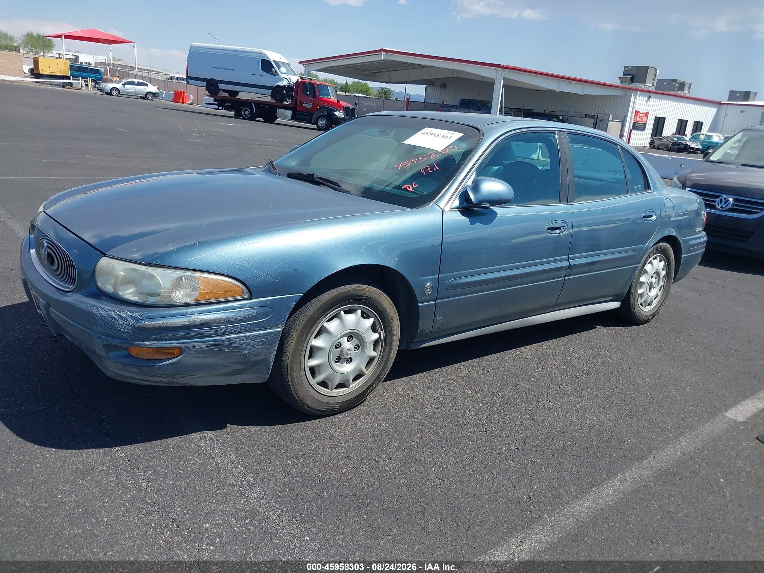 2001 Buick Lesabre Limited Blue vin: 1G4HR54K21U154992