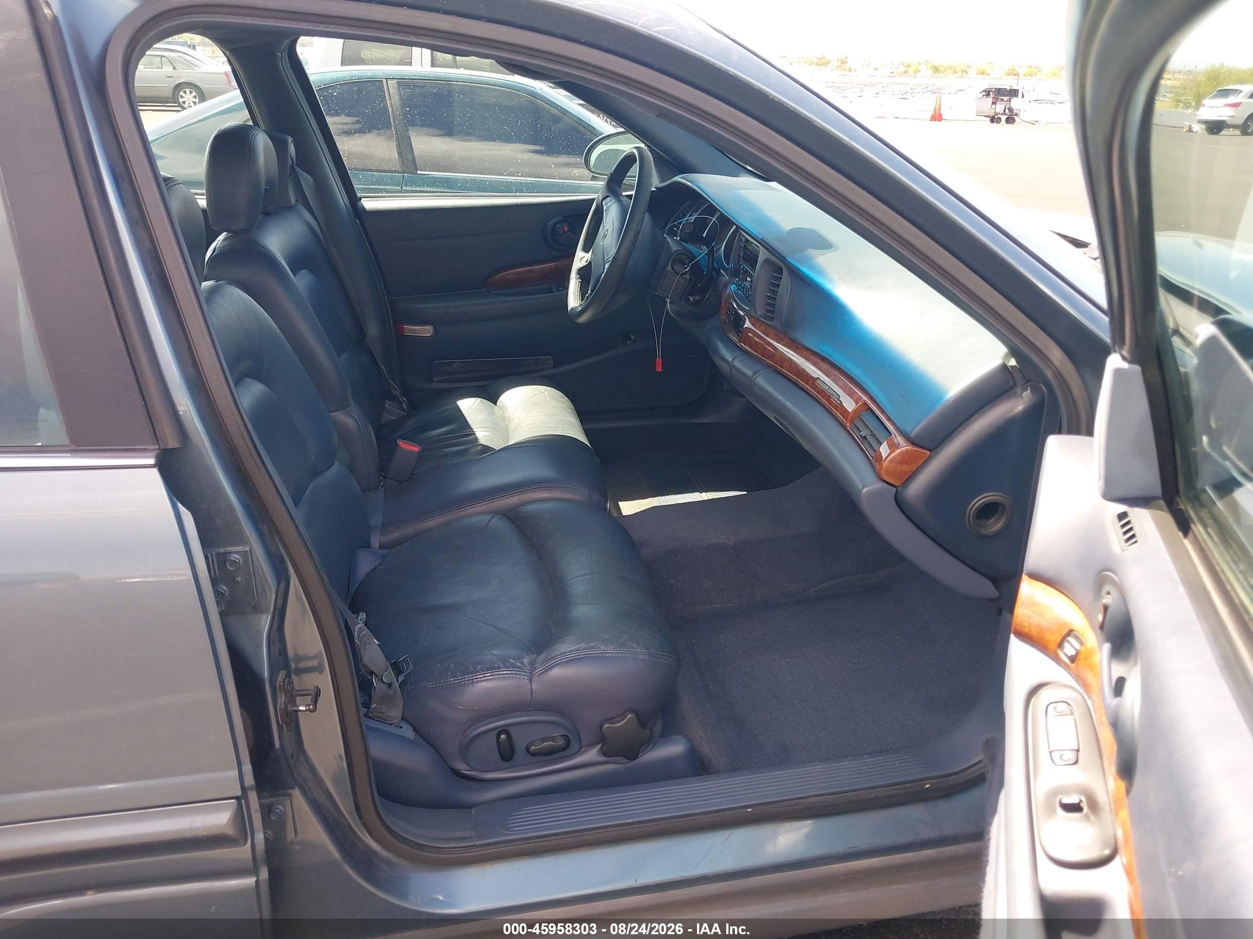 2001 Buick Lesabre Limited Blue vin: 1G4HR54K21U154992