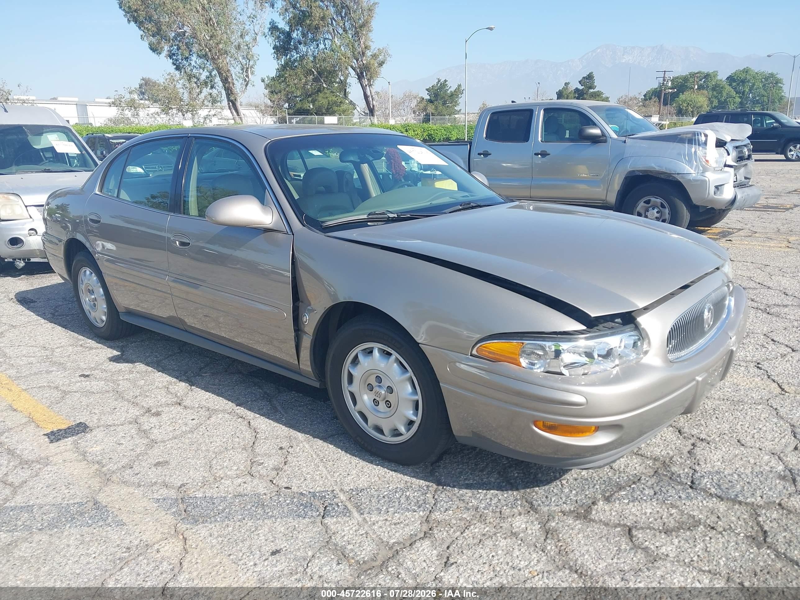 2002 Buick Lesabre Limited Золотой vin: 1G4HR54K22U229062