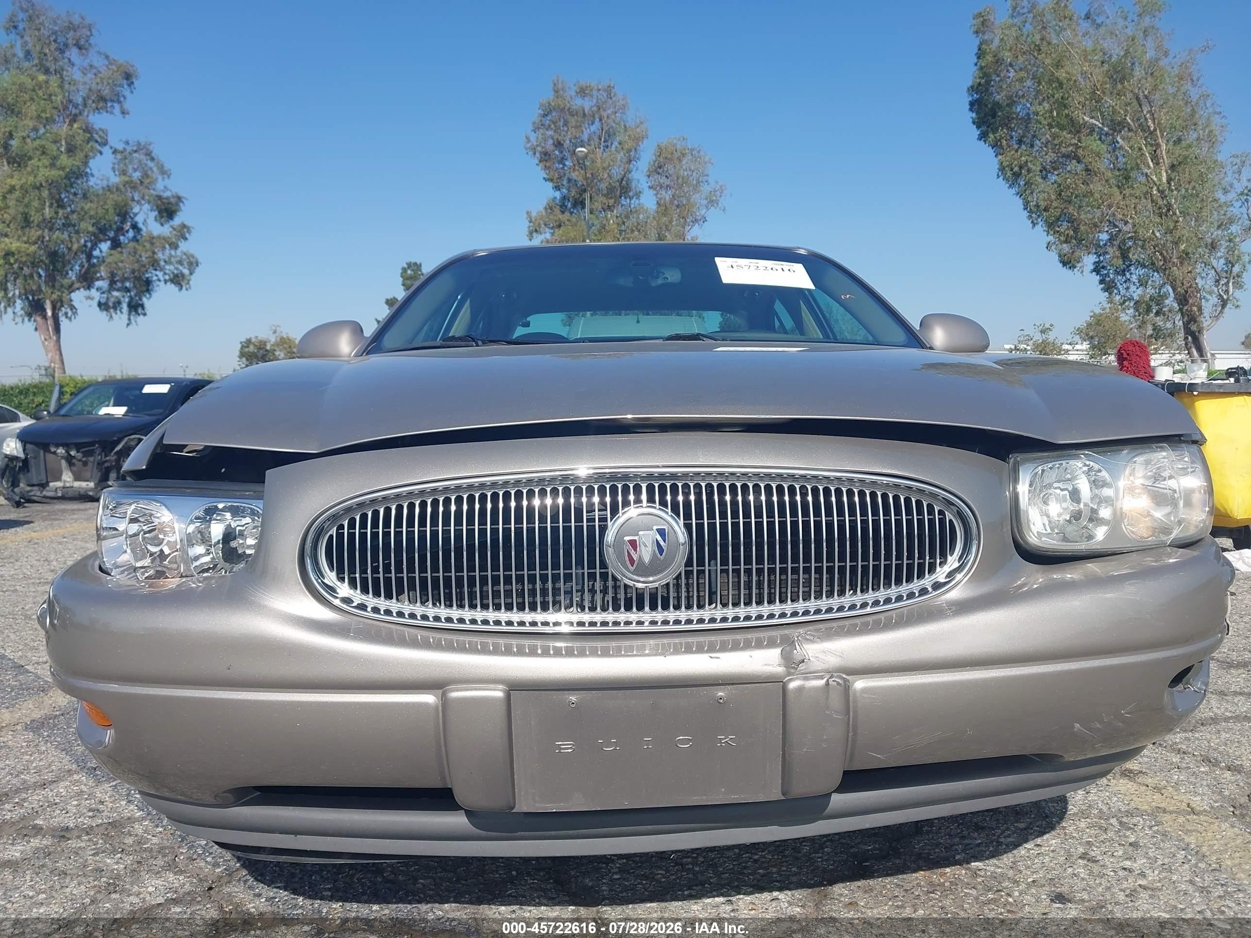 2002 Buick Lesabre Limited Gold vin: 1G4HR54K22U229062