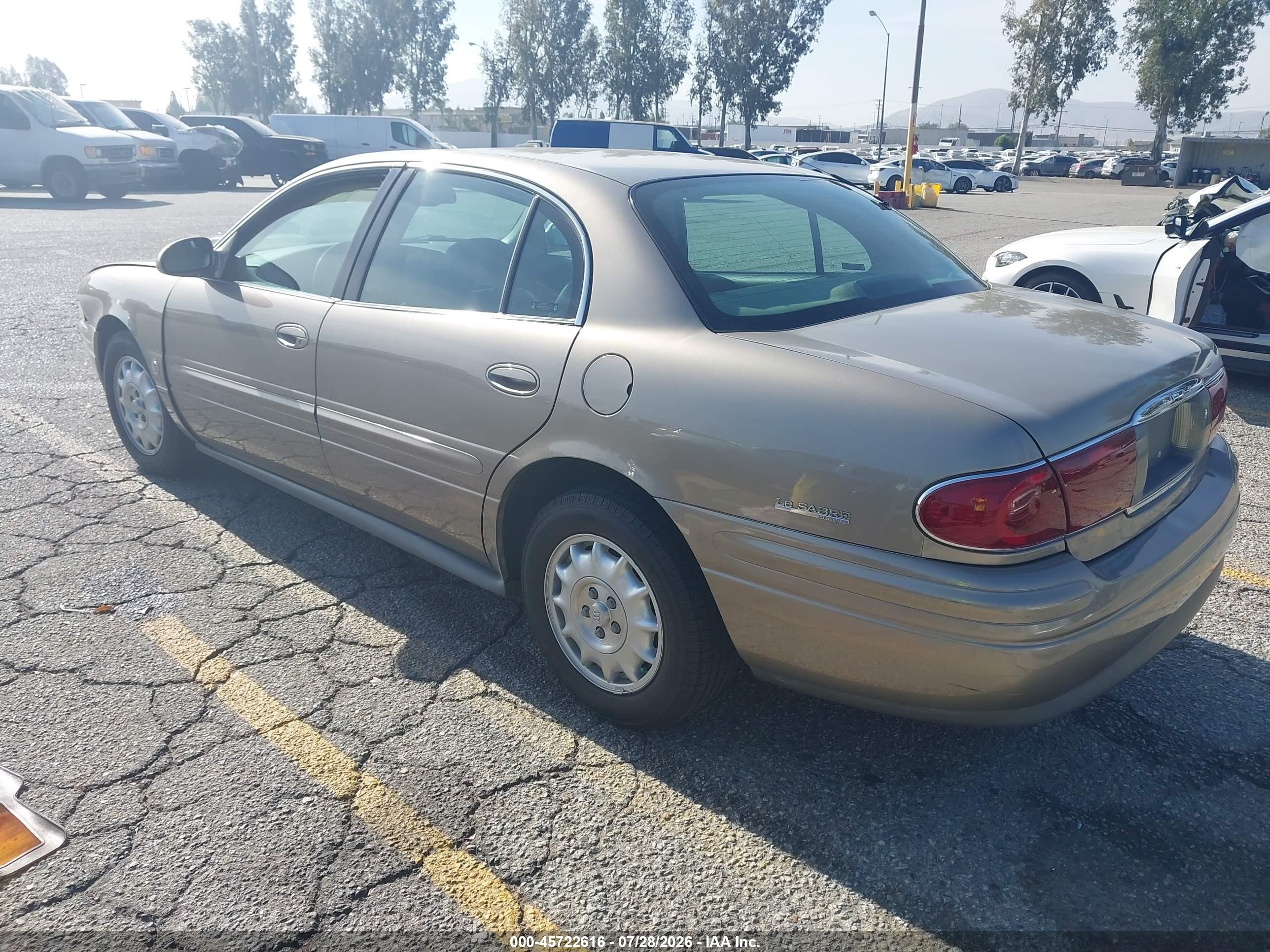 2002 Buick Lesabre Limited Gold vin: 1G4HR54K22U229062