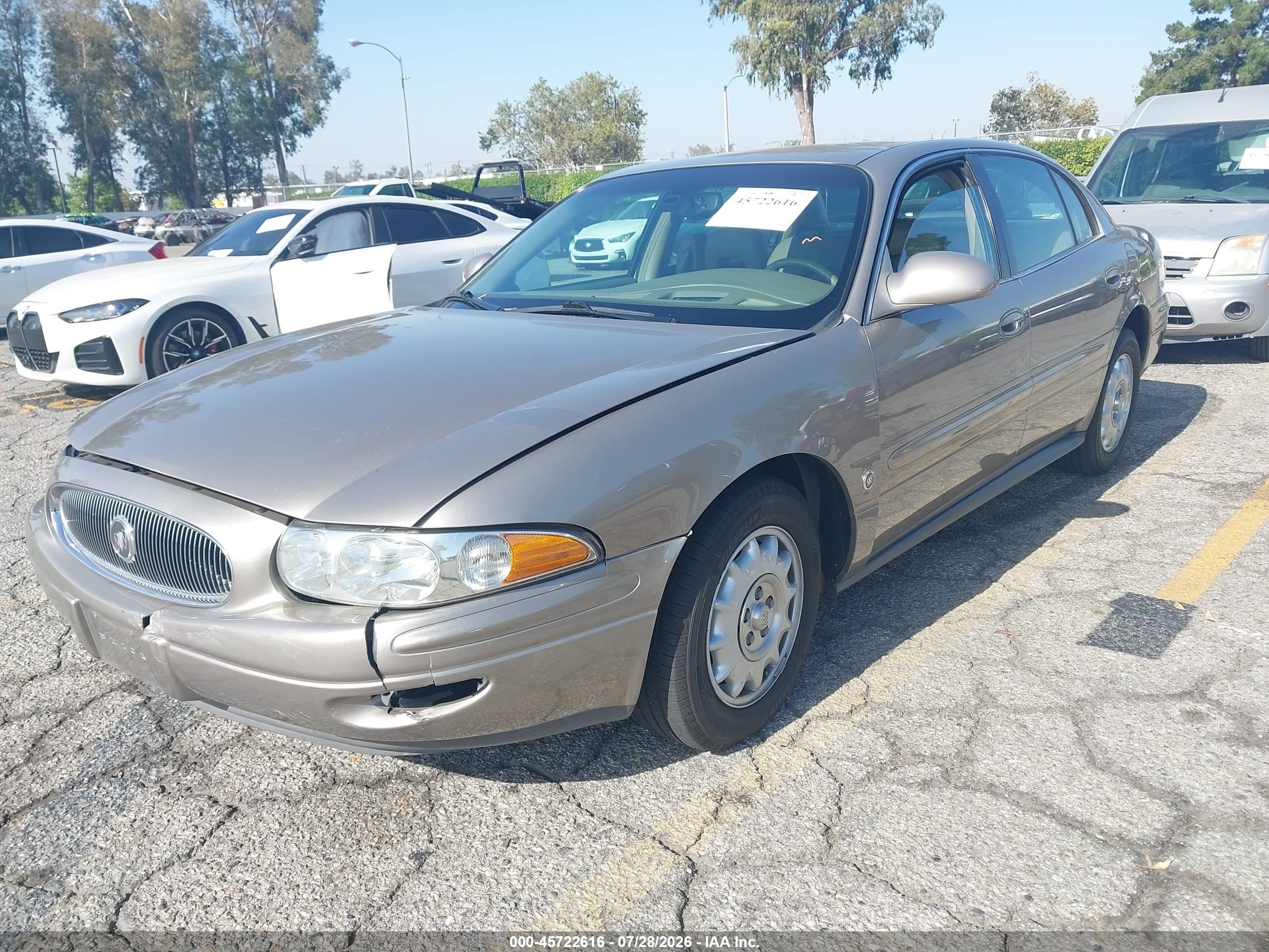 2002 Buick Lesabre Limited Gold vin: 1G4HR54K22U229062