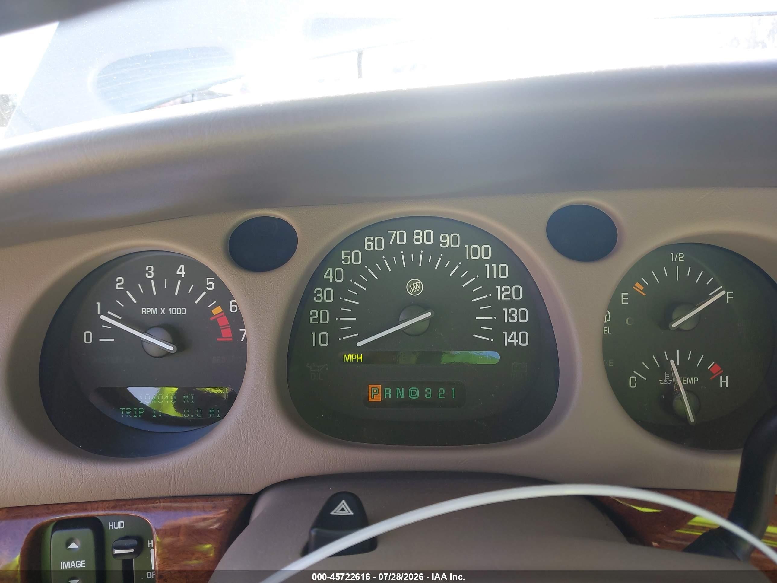 2002 Buick Lesabre Limited Gold vin: 1G4HR54K22U229062