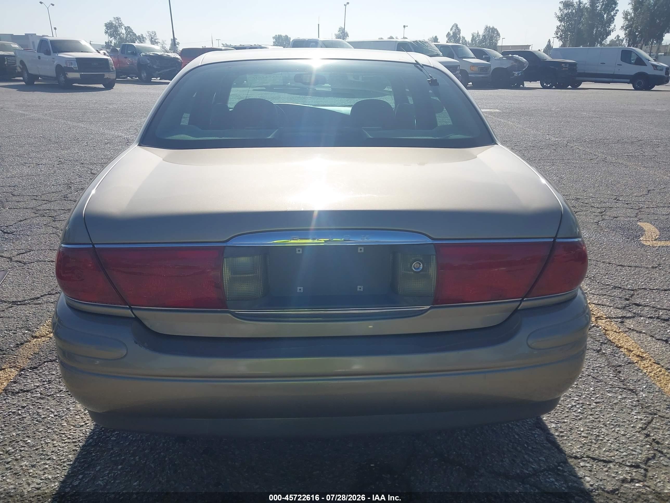 2002 Buick Lesabre Limited Gold vin: 1G4HR54K22U229062