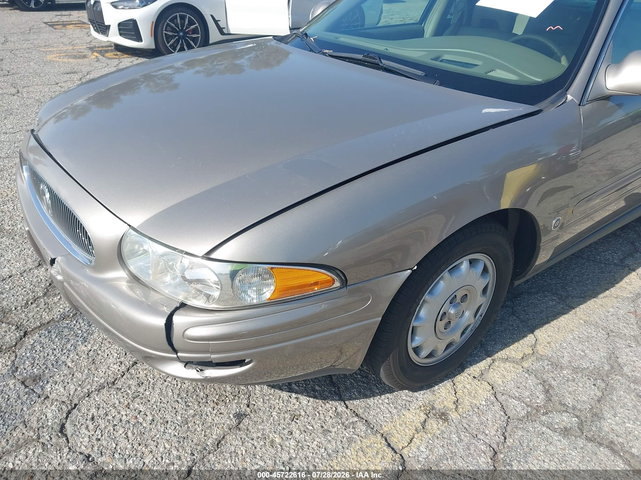 2002 Buick Lesabre Limited Gold vin: 1G4HR54K22U229062