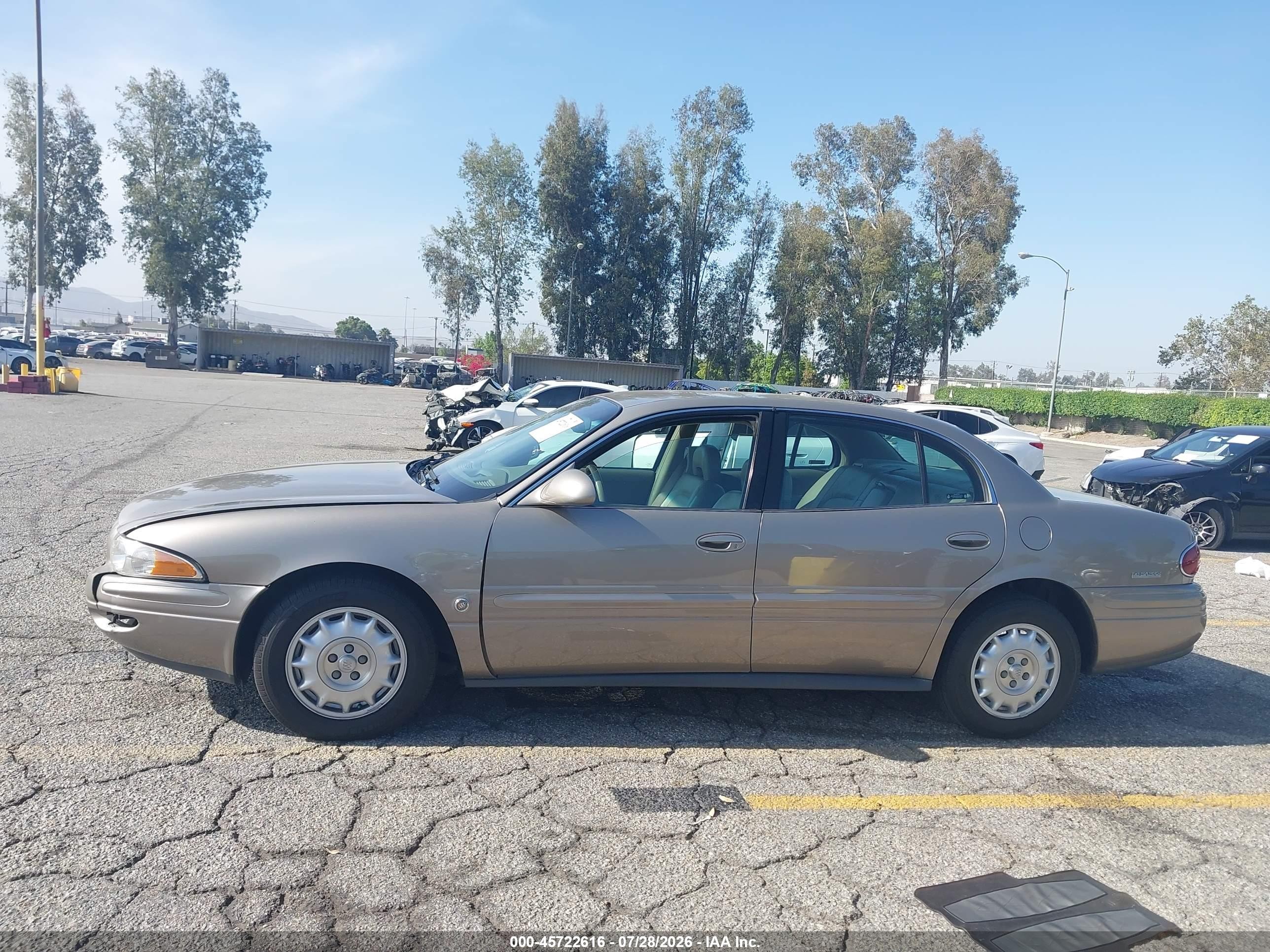 2002 Buick Lesabre Limited Gold vin: 1G4HR54K22U229062