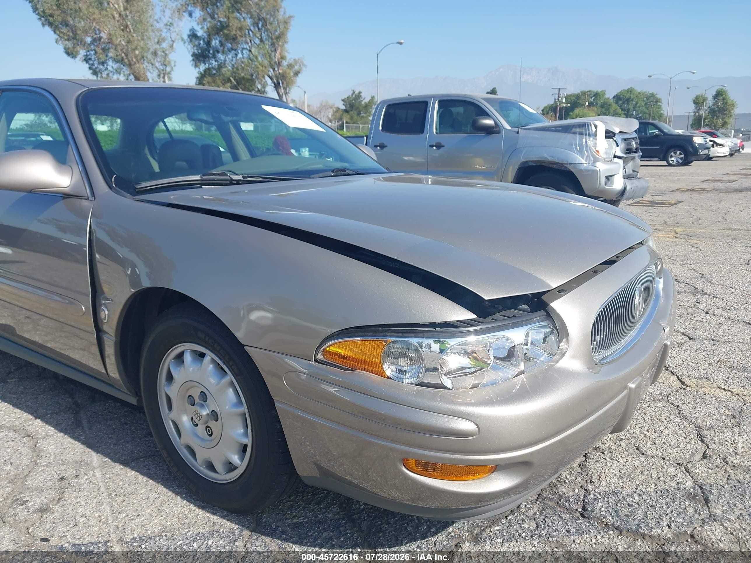 2002 Buick Lesabre Limited Gold vin: 1G4HR54K22U229062