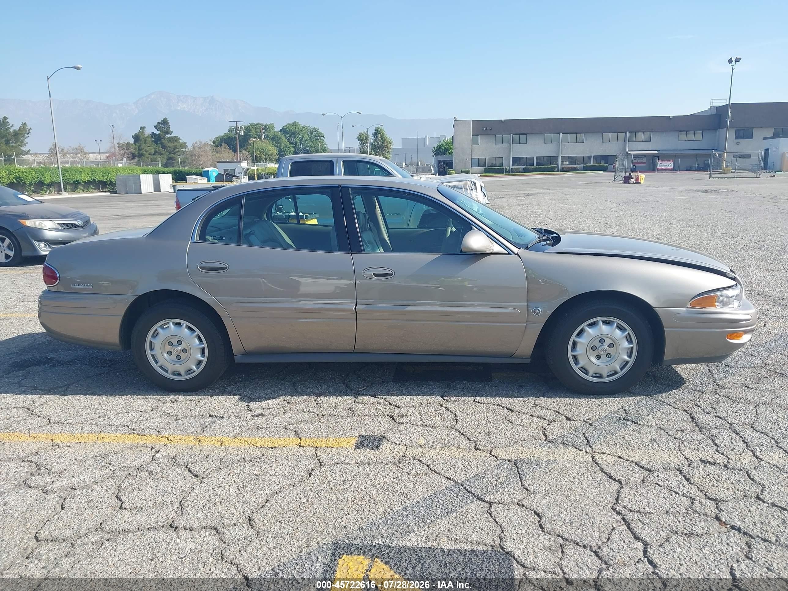 2002 Buick Lesabre Limited Gold vin: 1G4HR54K22U229062