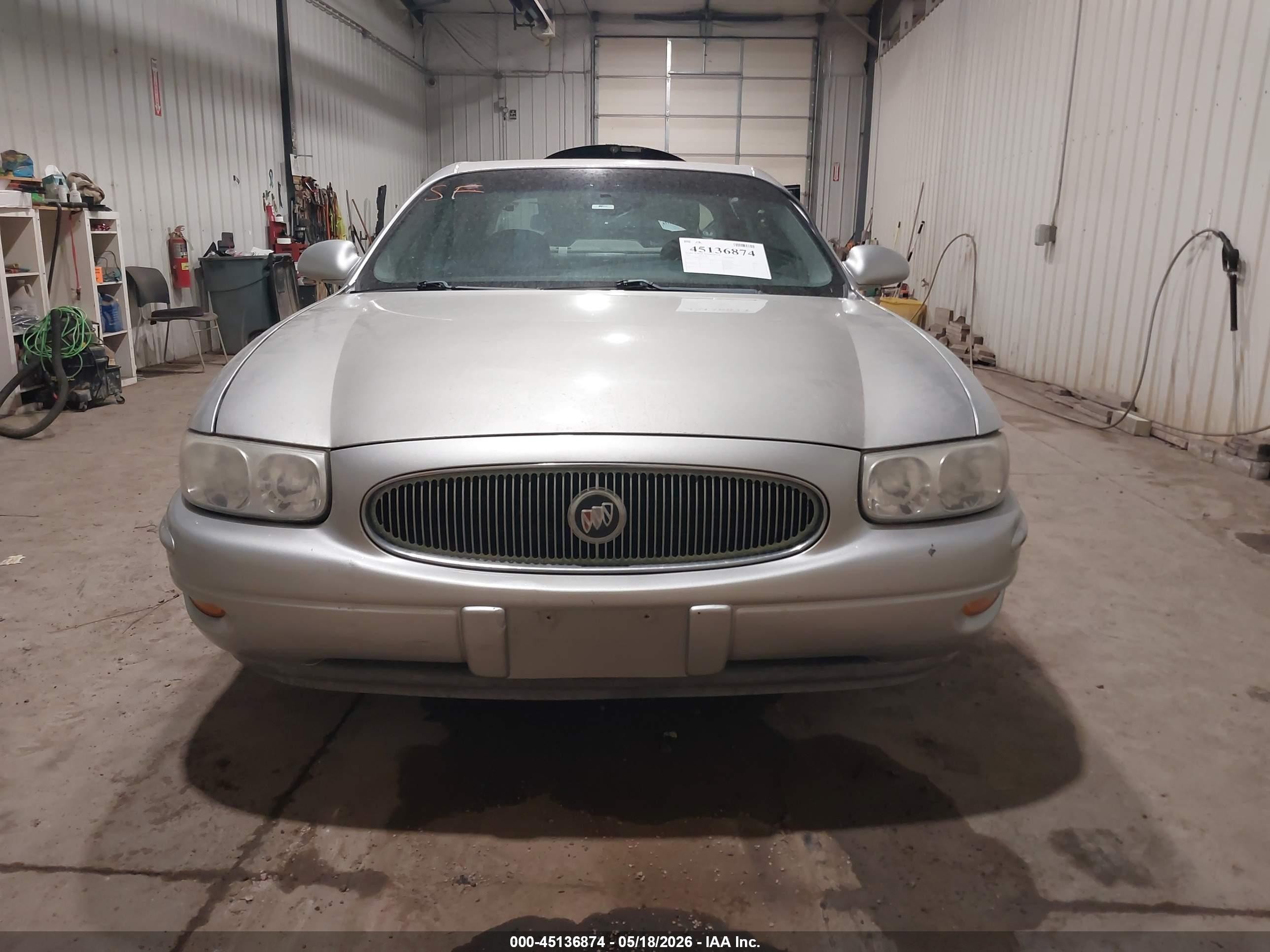 2004 Buick Lesabre Limited Silver vin: 1G4HR54K244173255