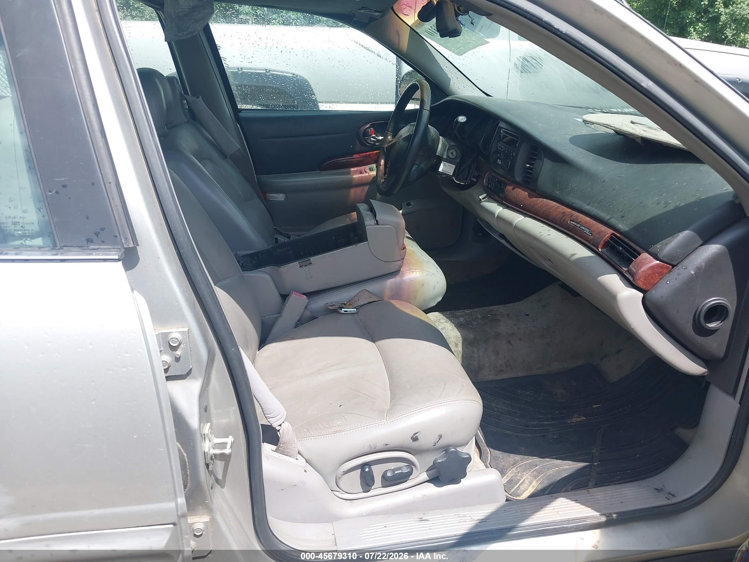 2004 Buick Lesabre Limited Silver vin: 1G4HR54K244176060