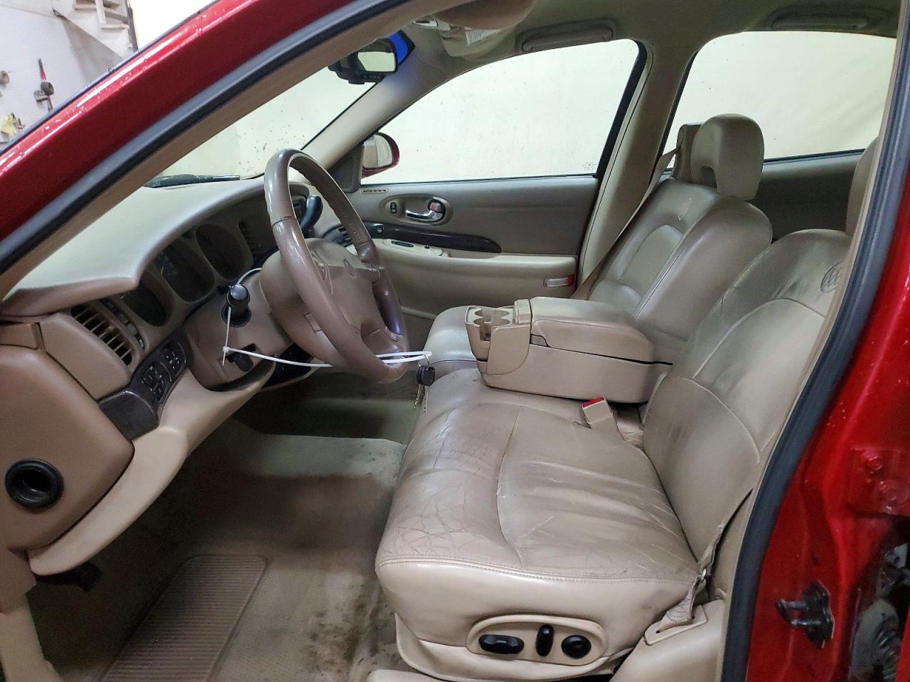 2004 Buick Lesabre Limited Red vin: 1G4HR54K24U141891