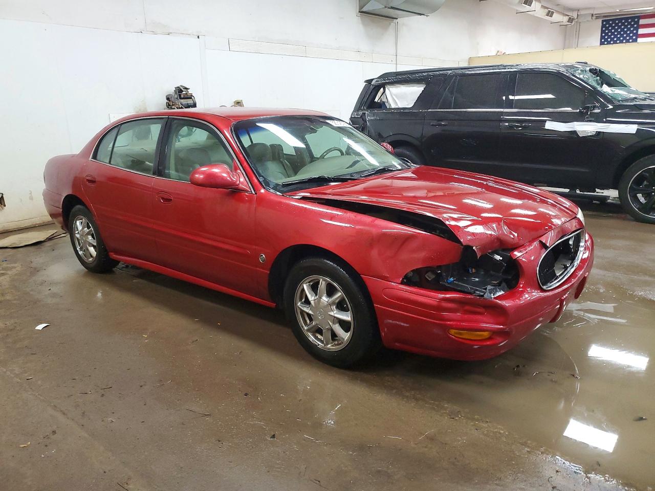 2004 Buick Lesabre Limited Red vin: 1G4HR54K24U141891