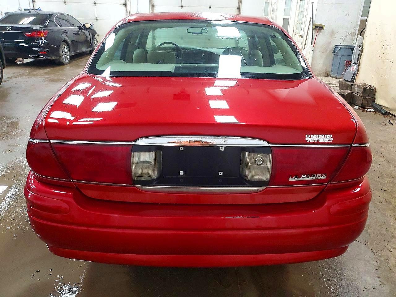 2004 Buick Lesabre Limited Red vin: 1G4HR54K24U141891