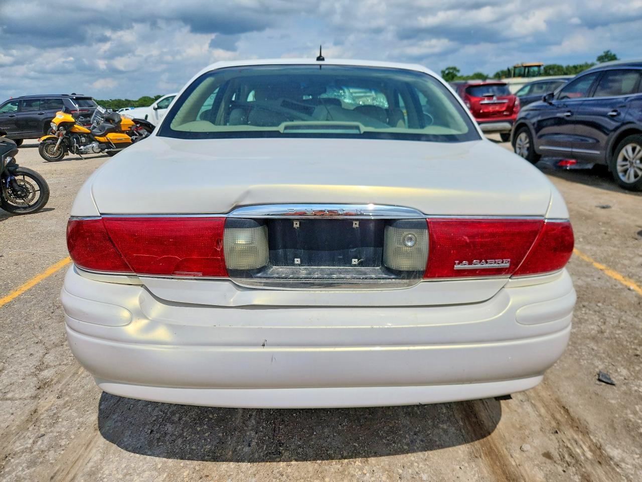 2005 Buick Lesabre Limited White vin: 1G4HR54K25U192339
