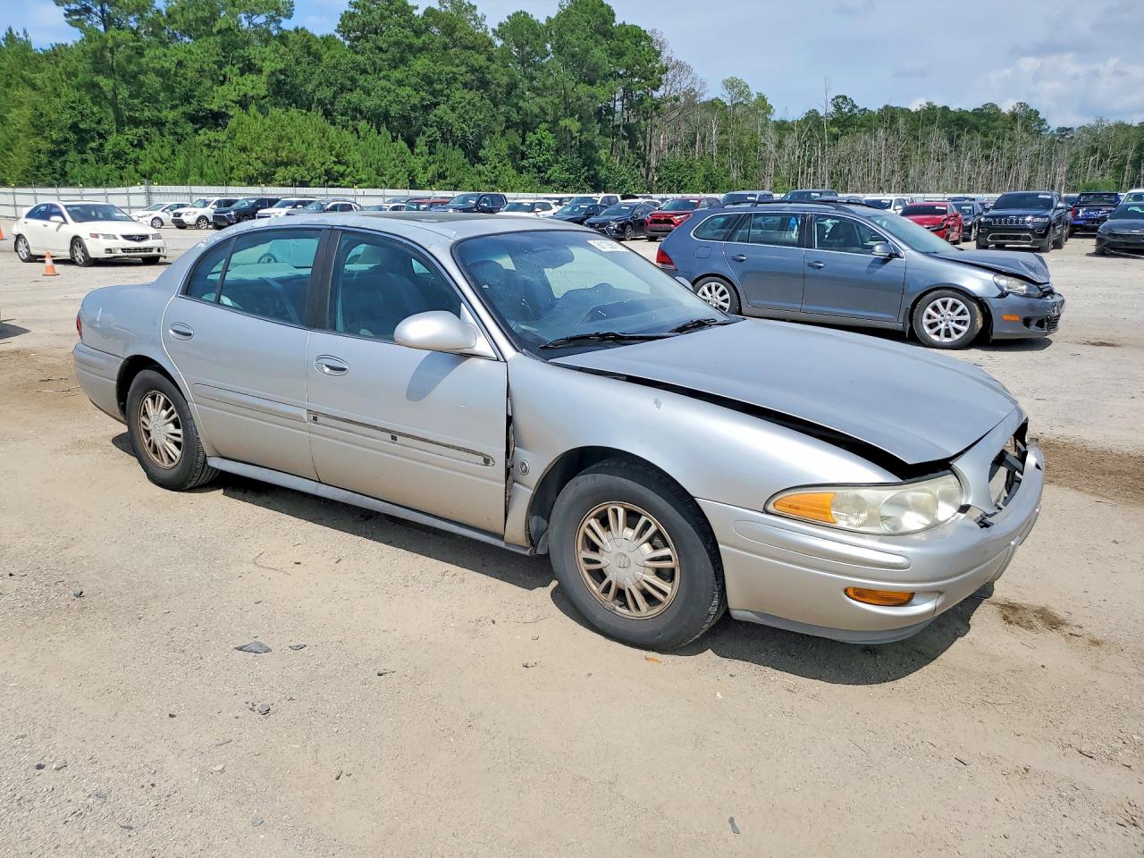 2005 Buick Lesabre Limited Silver vin: 1G4HR54K25U229891