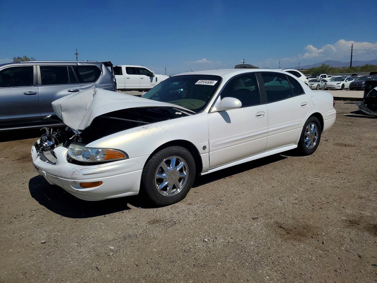 2005 Buick Lesabre Limited White vin: 1G4HR54K25U236243