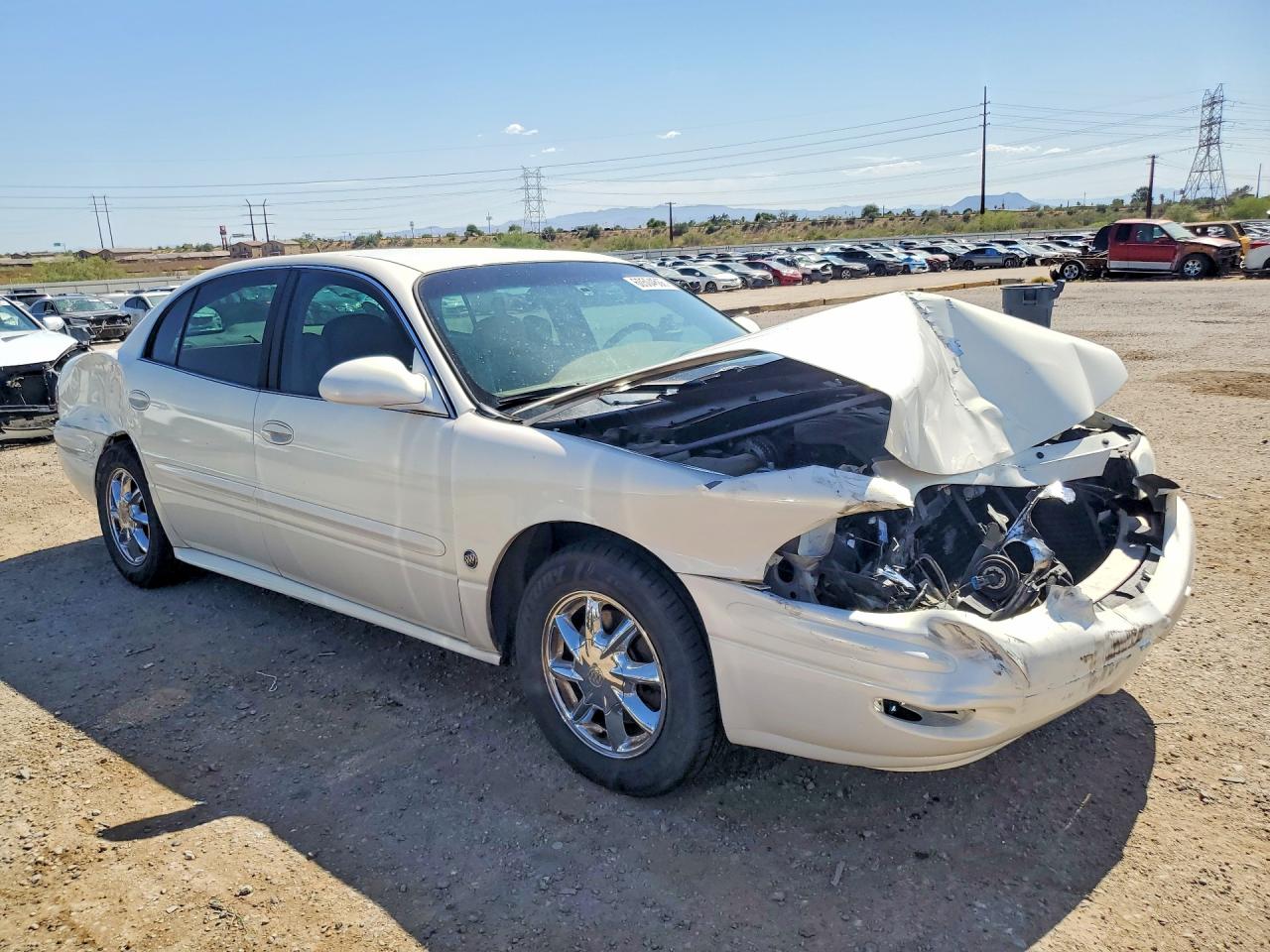 2005 Buick Lesabre Limited Белый vin: 1G4HR54K25U236243