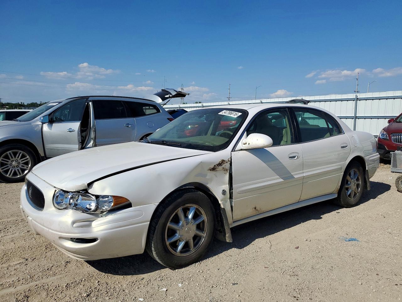 2005 Buick Lesabre Limited White vin: 1G4HR54K25U285085