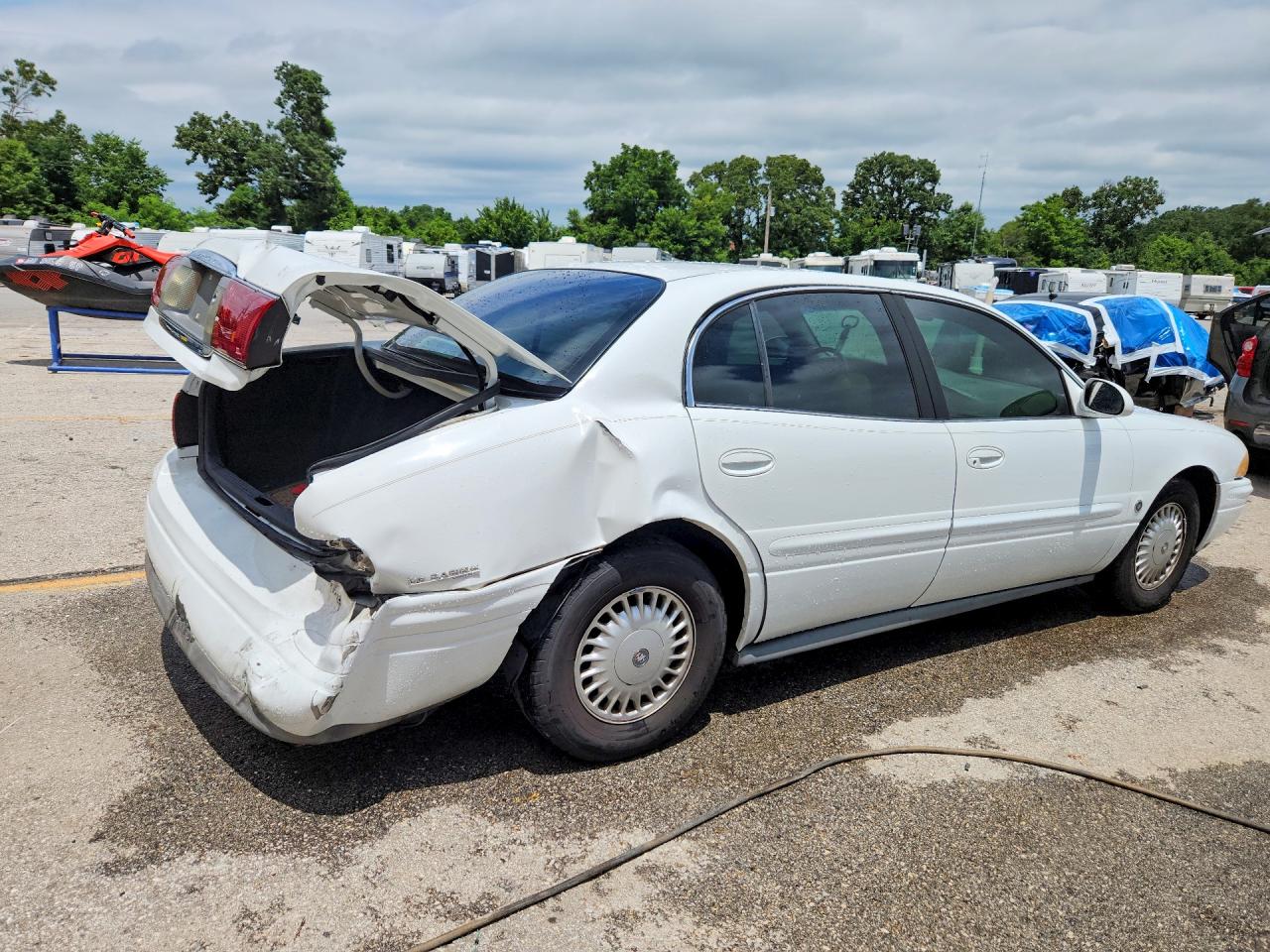 2000 Buick Lesabre Limited White vin: 1G4HR54K2YU196640