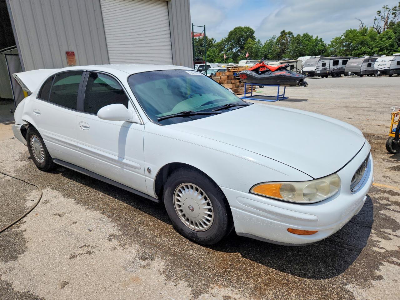 2000 Buick Lesabre Limited White vin: 1G4HR54K2YU196640