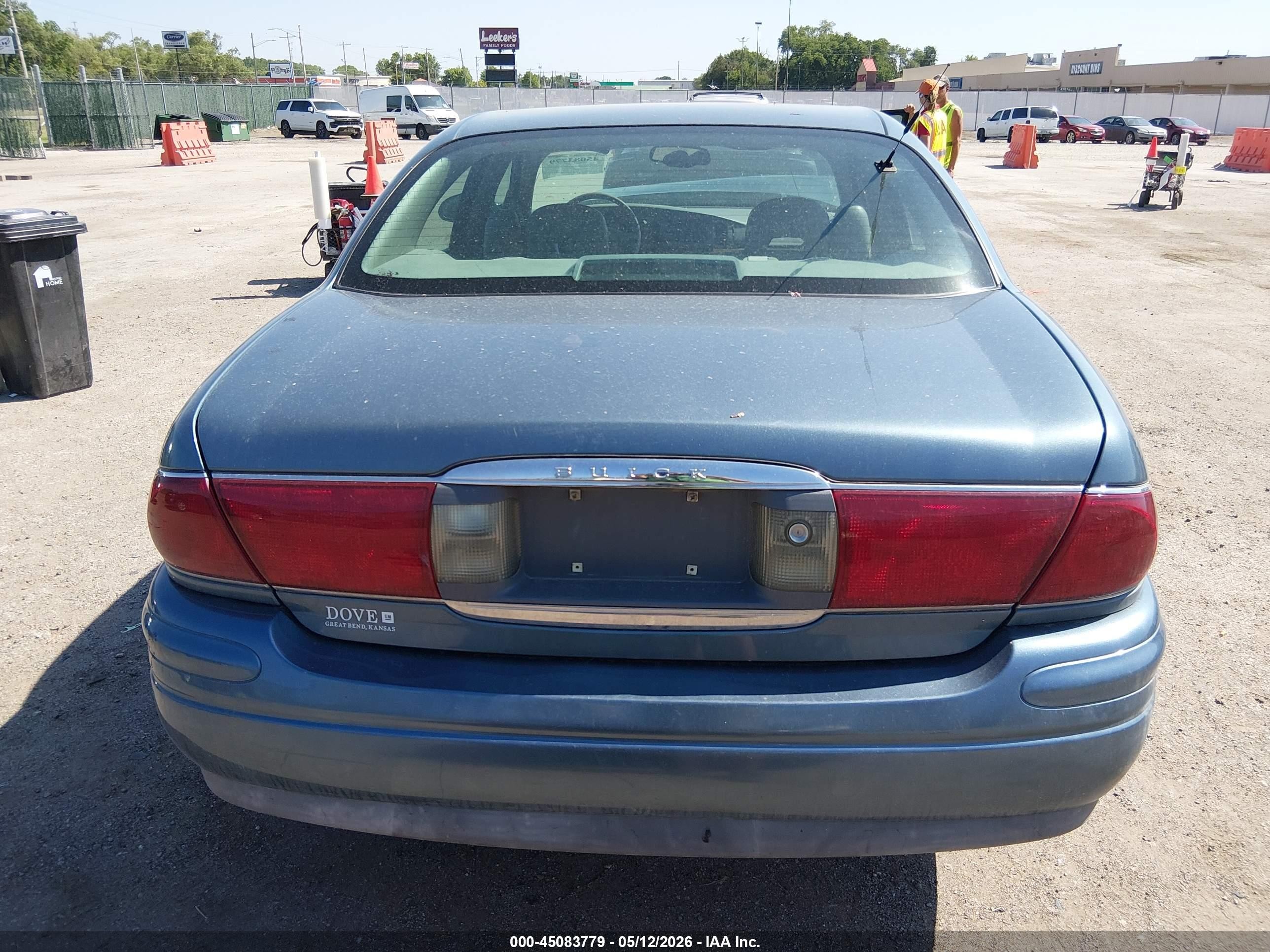 2002 Buick Lesabre Limited Light Blue vin: 1G4HR54K32U140763