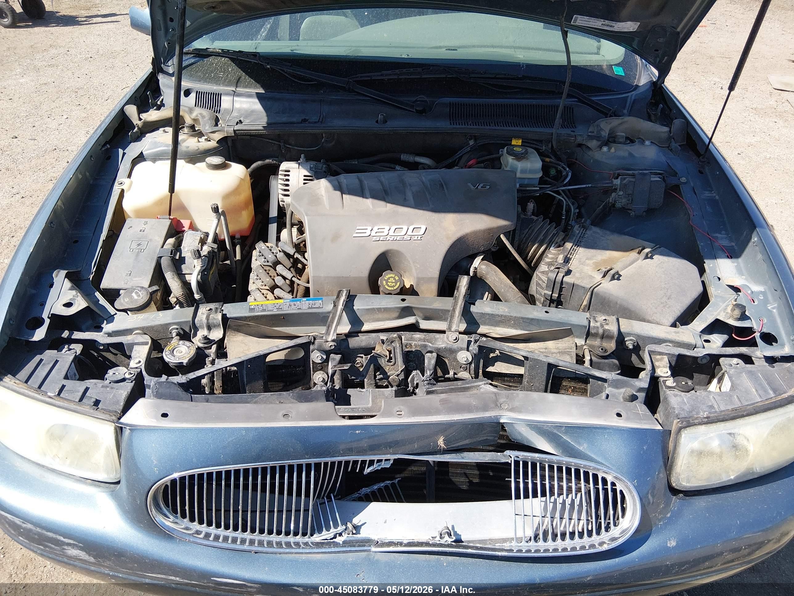 2002 Buick Lesabre Limited Light Blue vin: 1G4HR54K32U140763