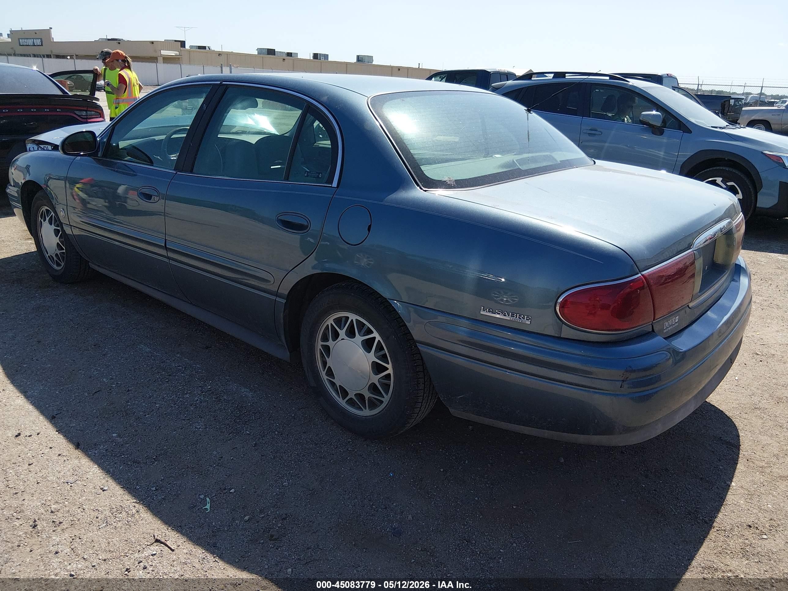 2002 Buick Lesabre Limited Light Blue vin: 1G4HR54K32U140763