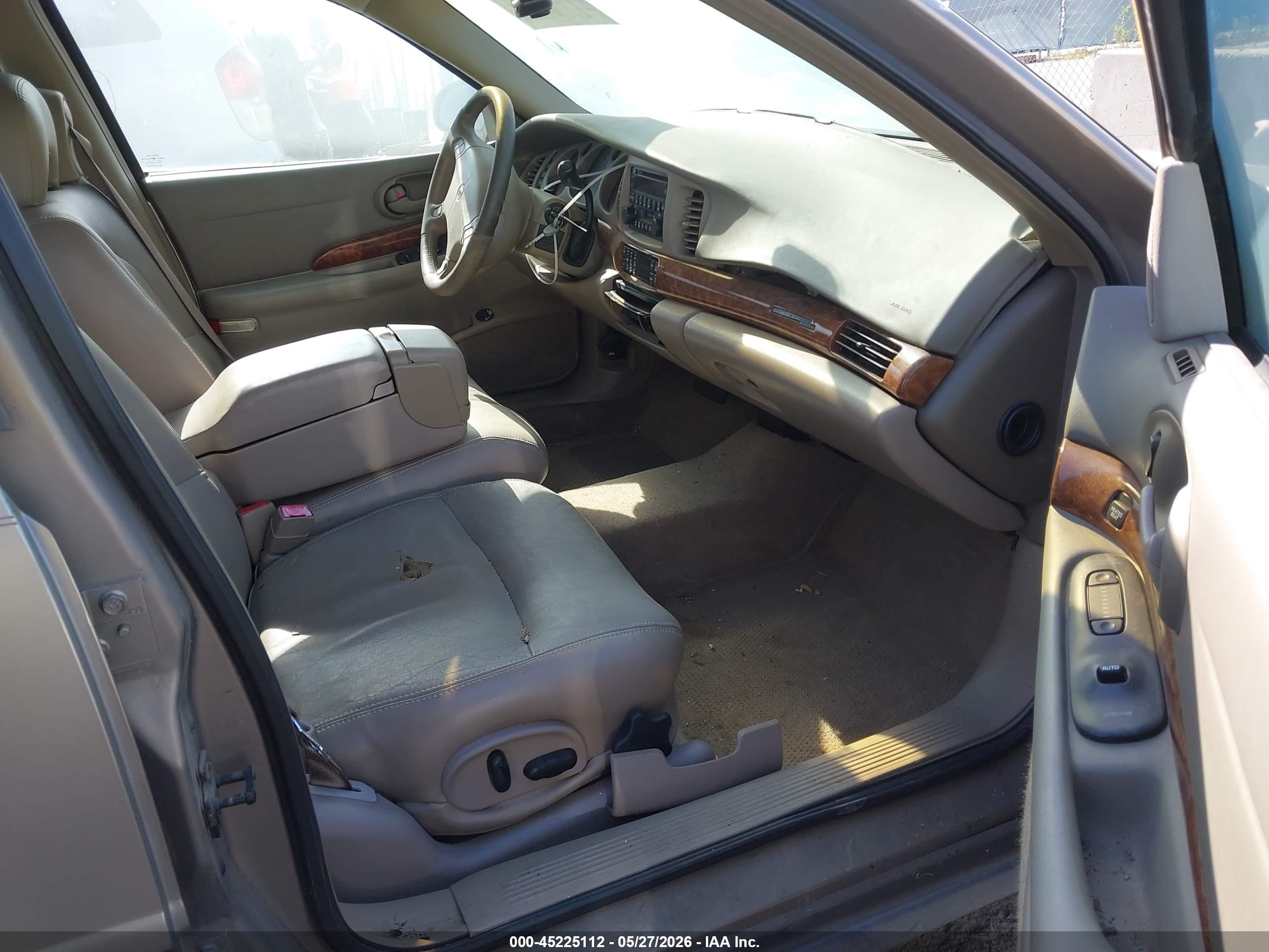 2002 Buick Lesabre Limited Gold vin: 1G4HR54K32U187260
