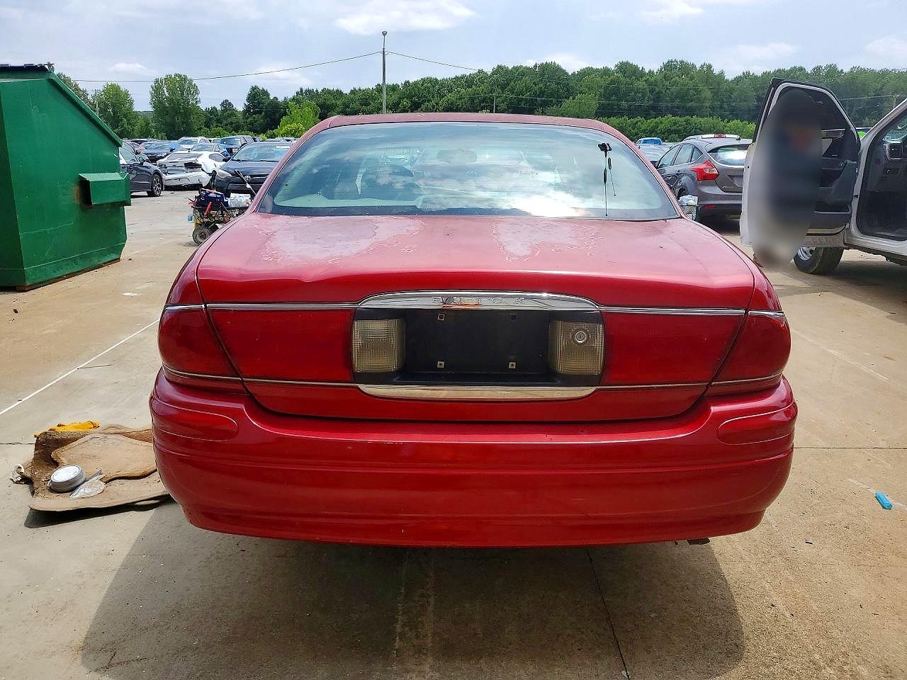 2003 Buick Lesabre Limited Red vin: 1G4HR54K33U264310