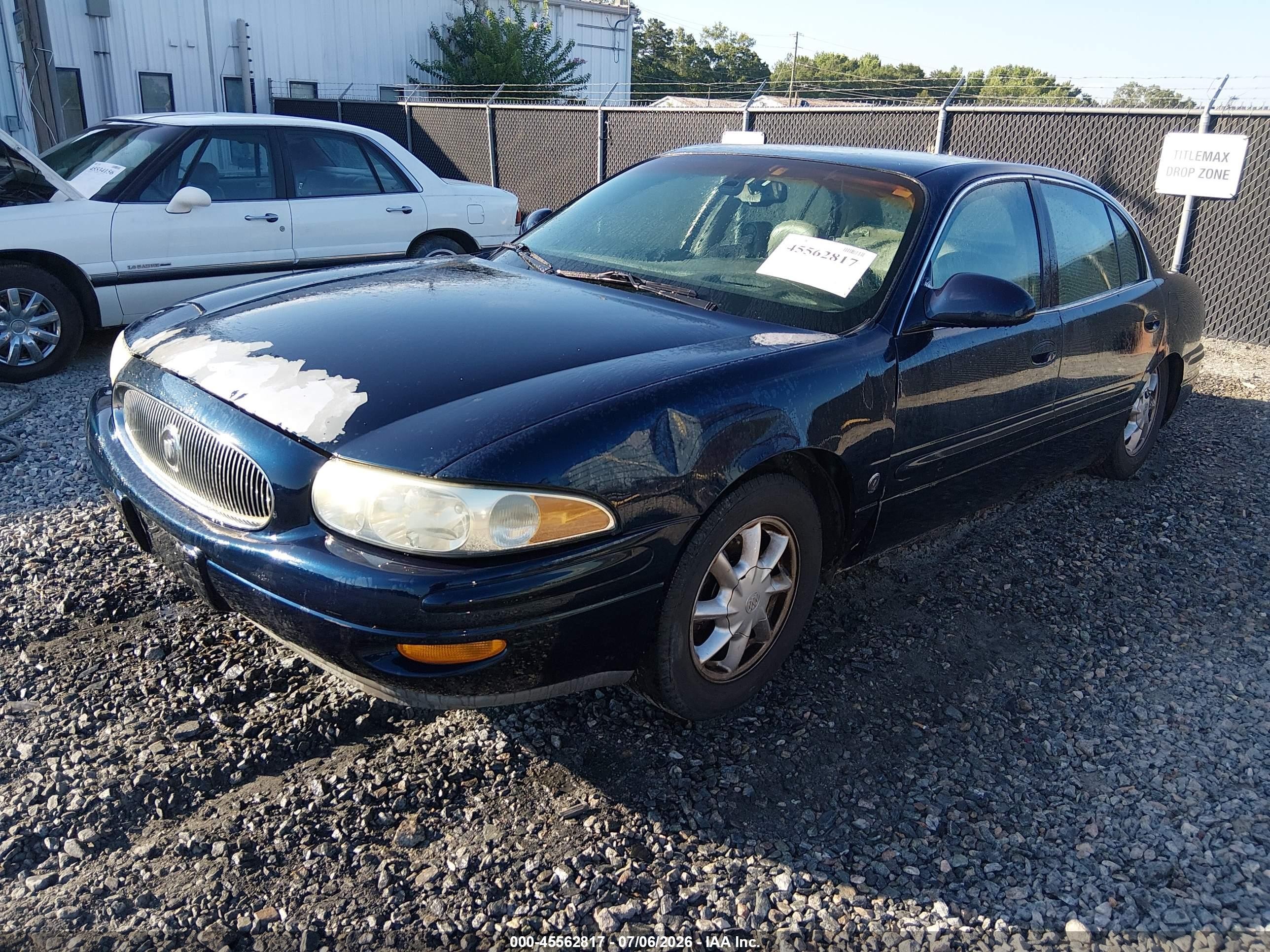 2004 Buick Lesabre Limited Dark Blue vin: 1G4HR54K34U178092