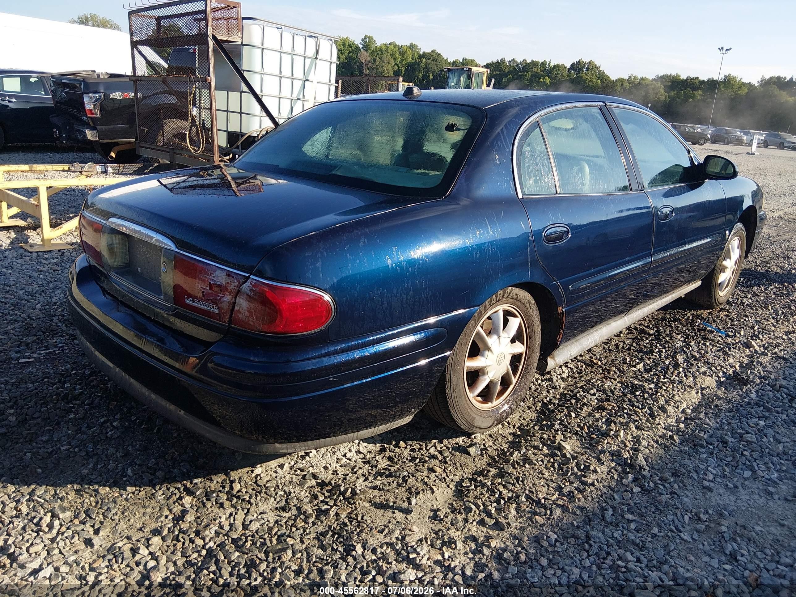 2004 Buick Lesabre Limited Dark Blue vin: 1G4HR54K34U178092