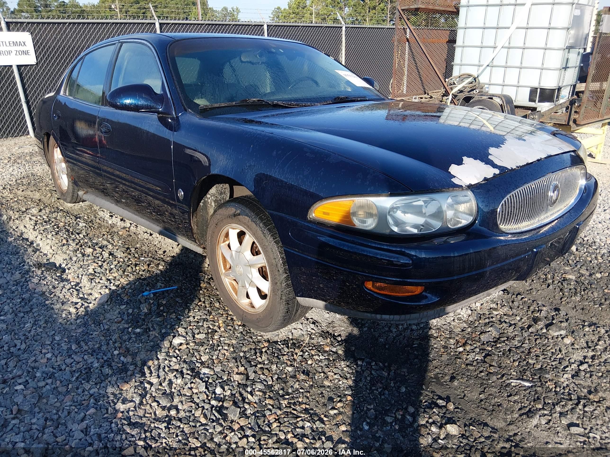2004 Buick Lesabre Limited Dark Blue vin: 1G4HR54K34U178092