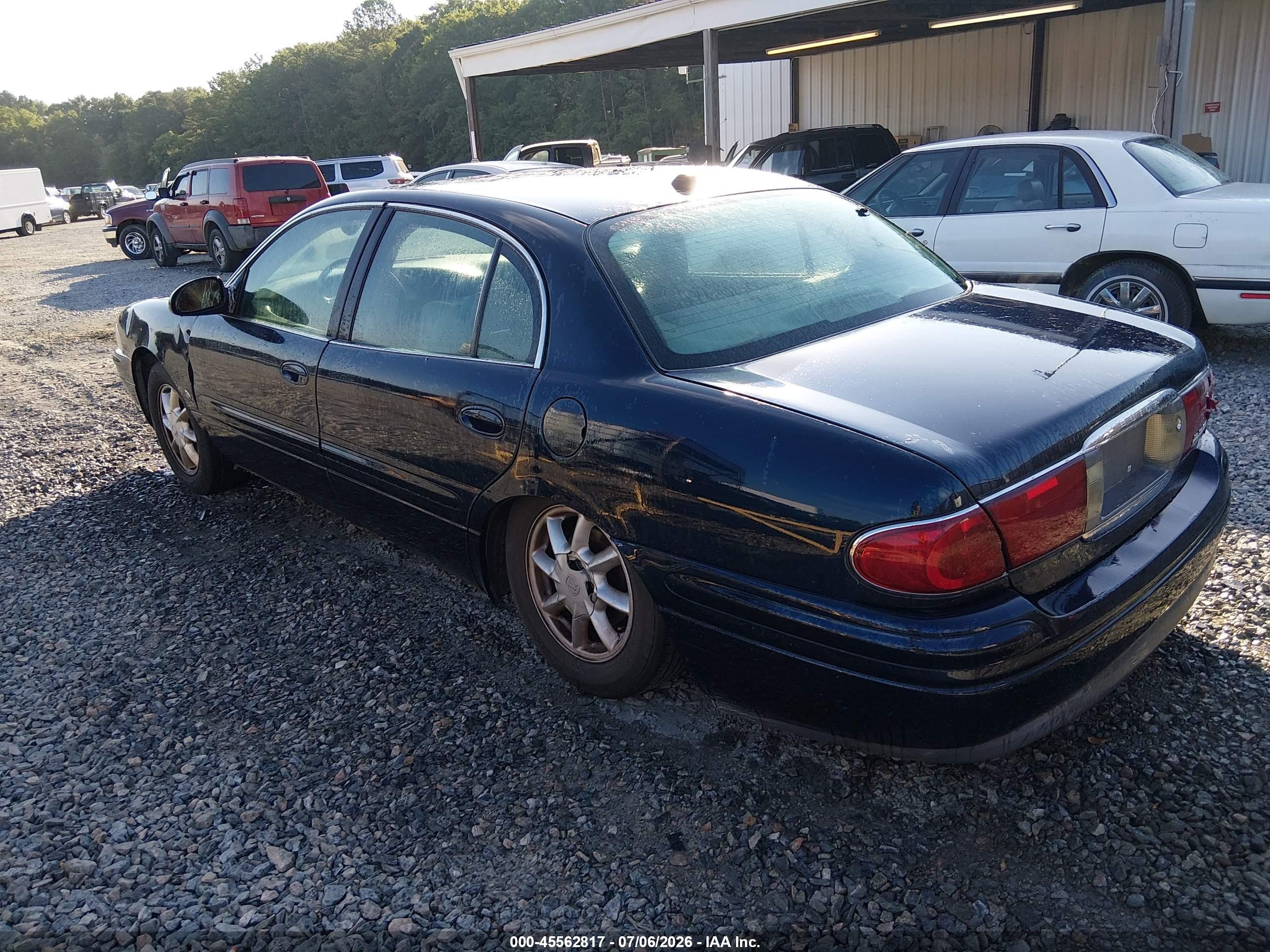 2004 Buick Lesabre Limited Dark Blue vin: 1G4HR54K34U178092
