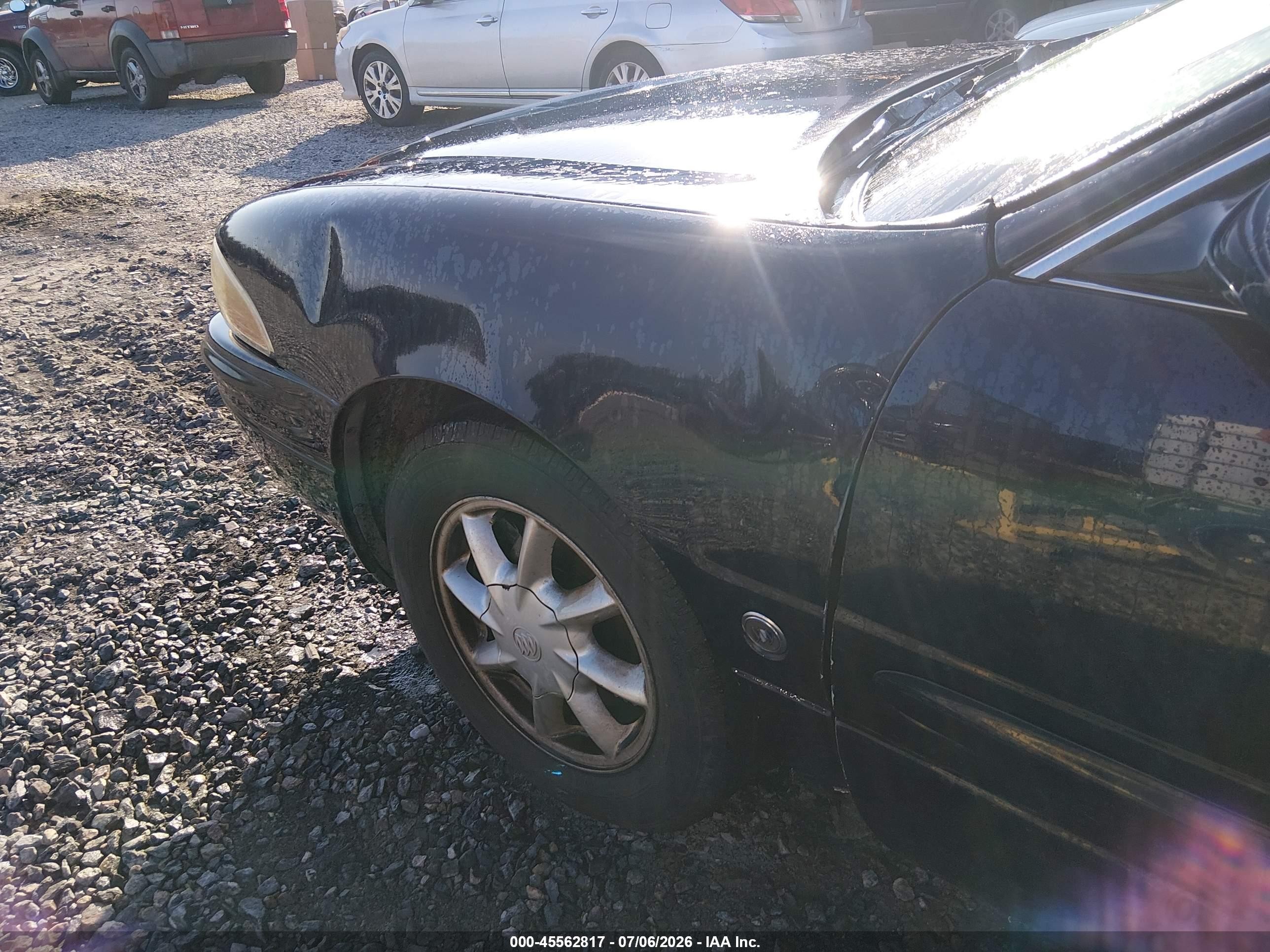 2004 Buick Lesabre Limited Dark Blue vin: 1G4HR54K34U178092
