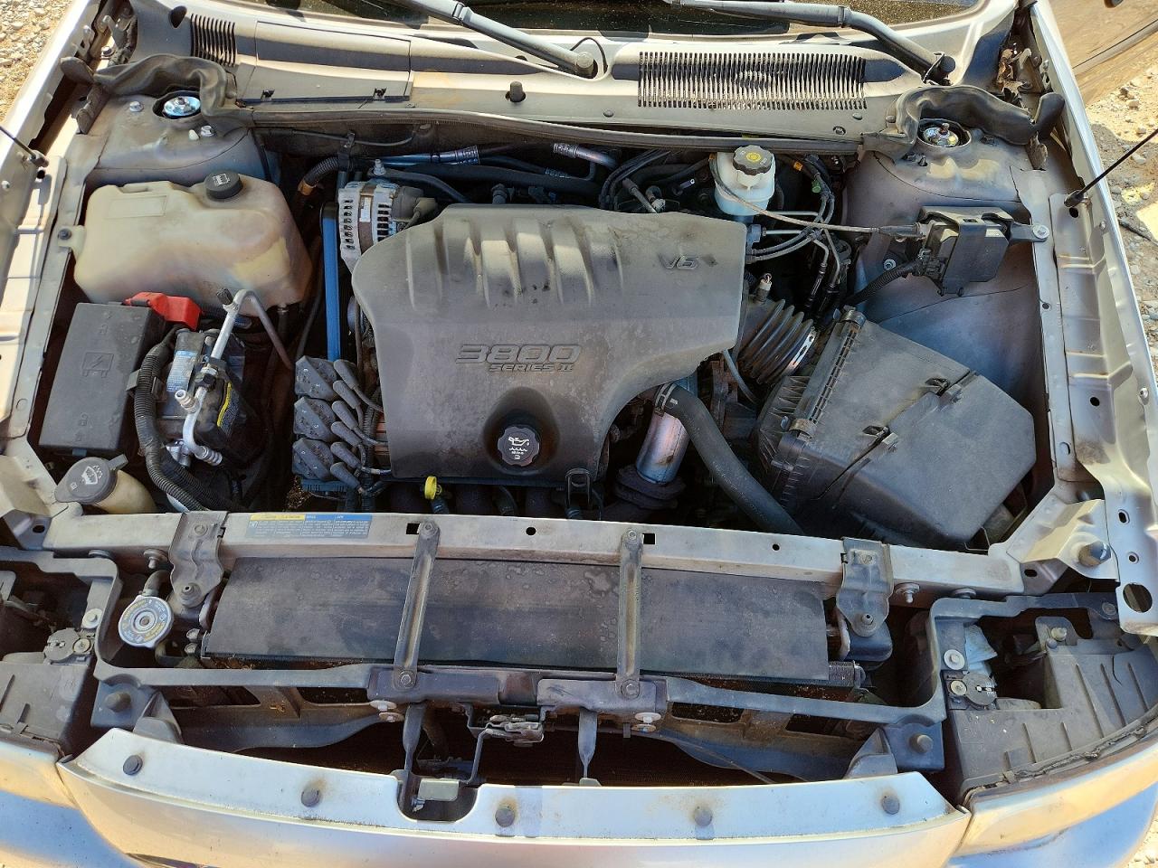 2004 Buick Lesabre Limited Silver vin: 1G4HR54K34U241286