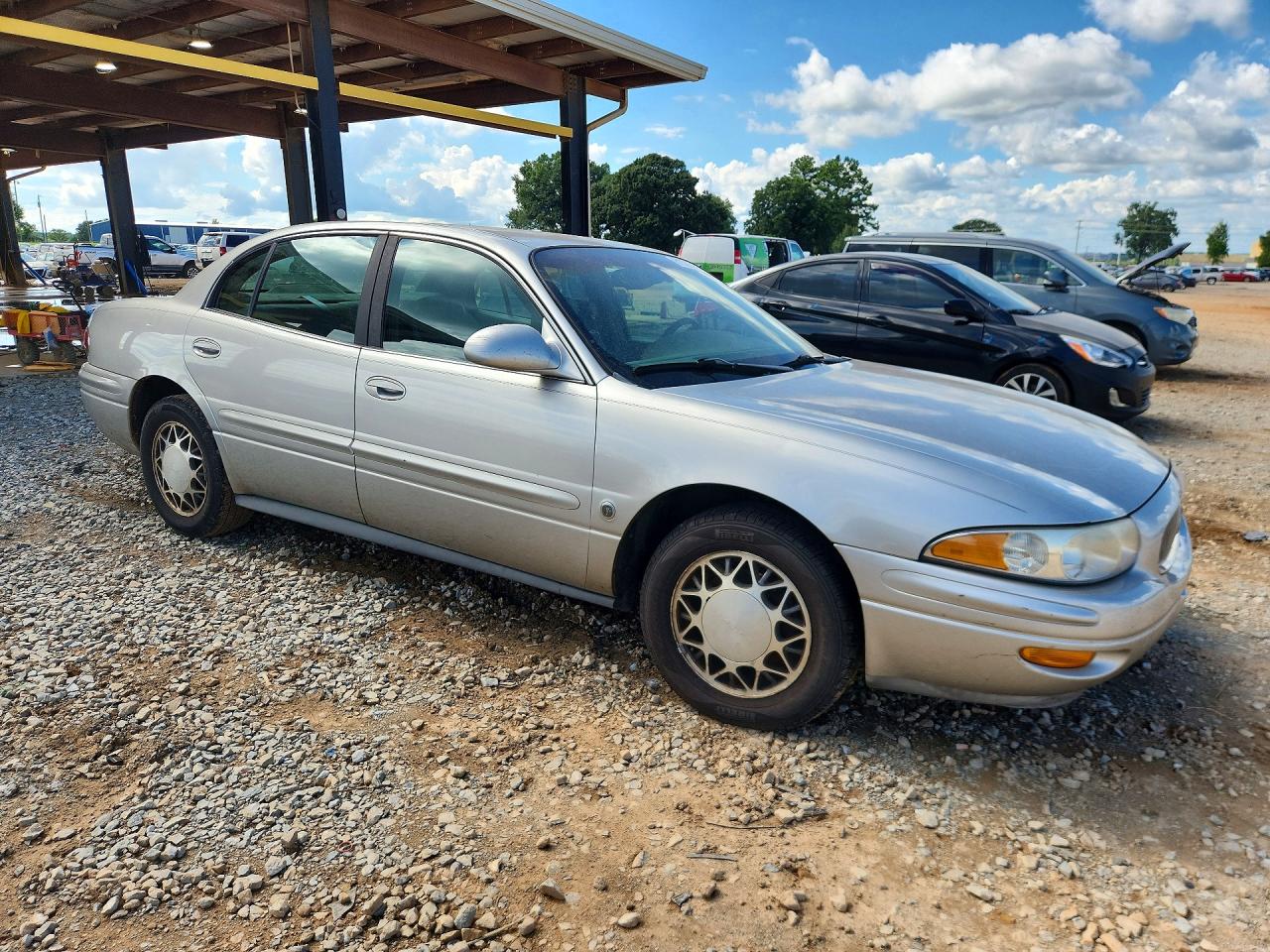 2004 Buick Lesabre Limited Silver vin: 1G4HR54K34U241286