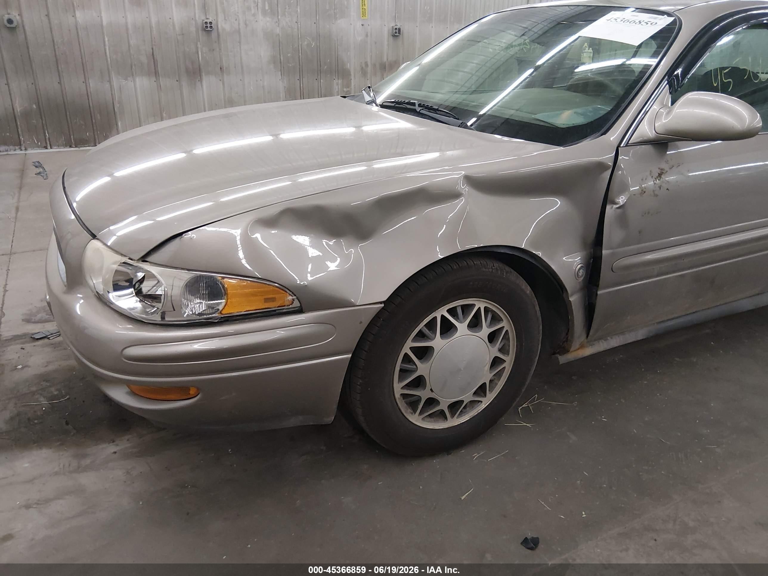 2002 Buick Lesabre Limited Gray vin: 1G4HR54K42U206253