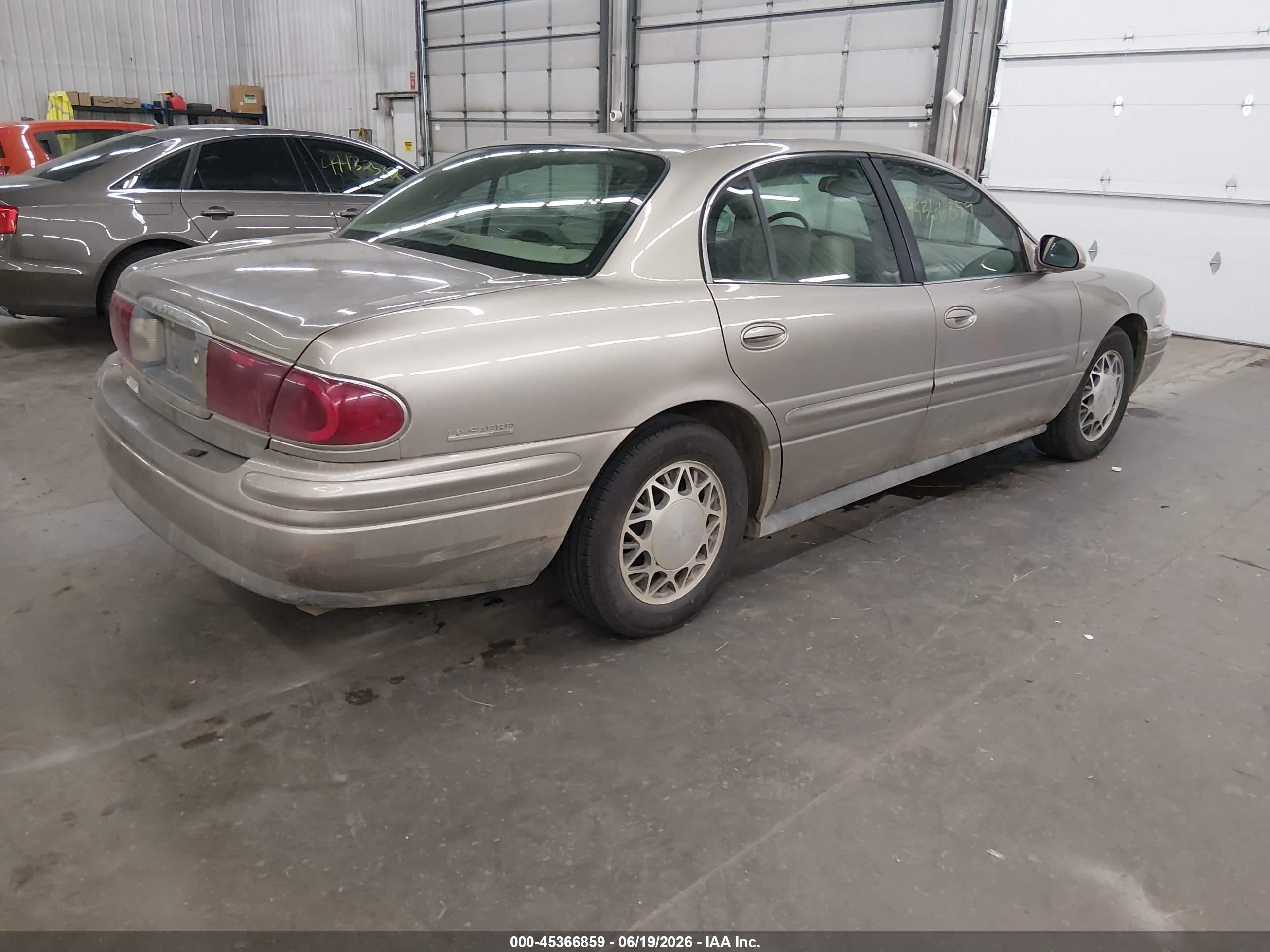 2002 Buick Lesabre Limited Gray vin: 1G4HR54K42U206253