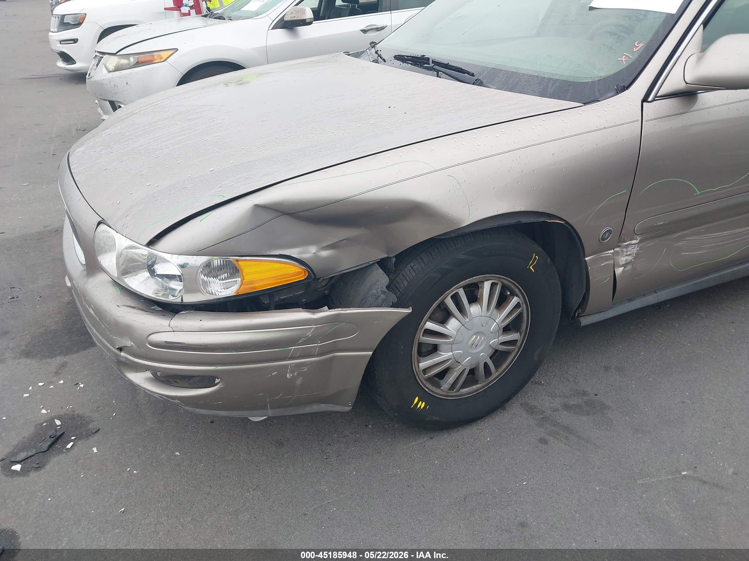 2004 Buick Lesabre Limited Champagne vin: 1G4HR54K44U140287