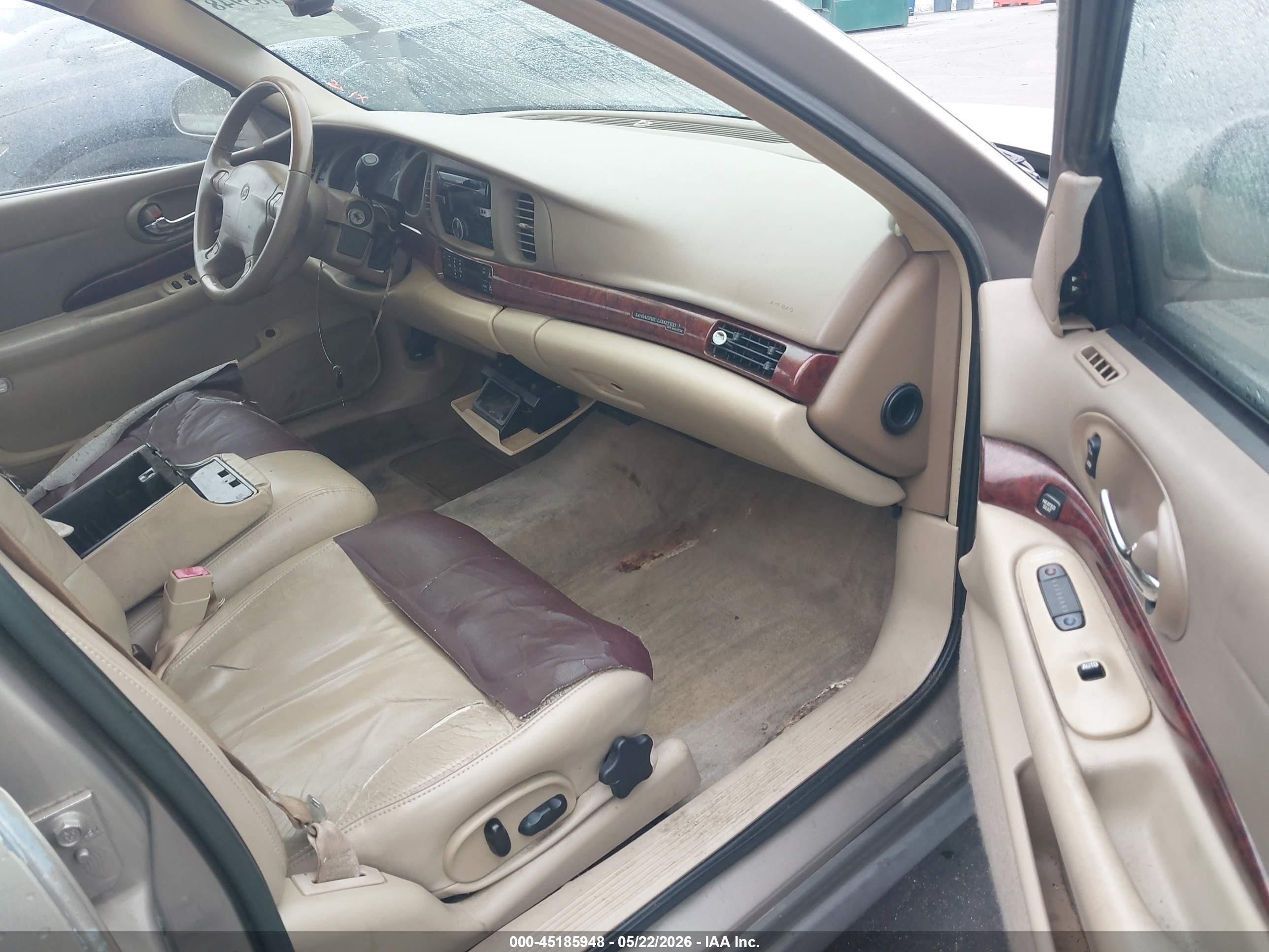 2004 Buick Lesabre Limited Champagne vin: 1G4HR54K44U140287
