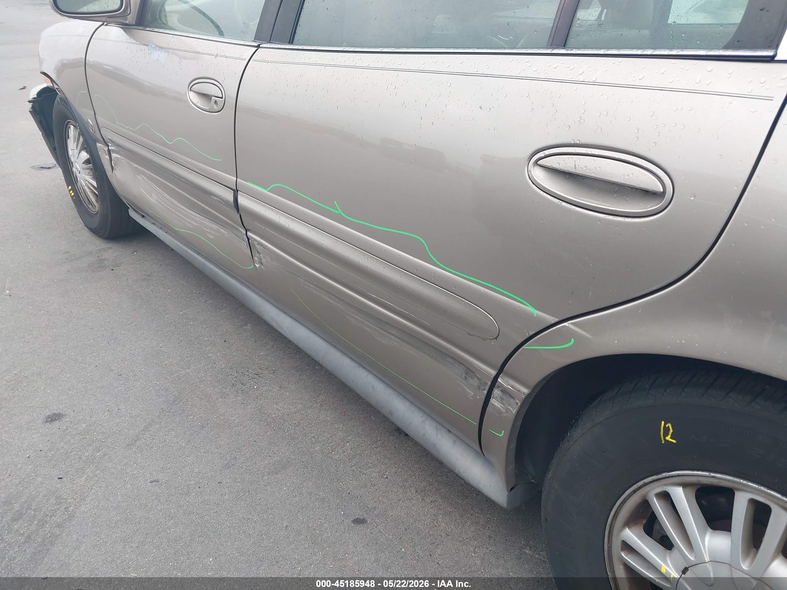 2004 Buick Lesabre Limited Champagne vin: 1G4HR54K44U140287
