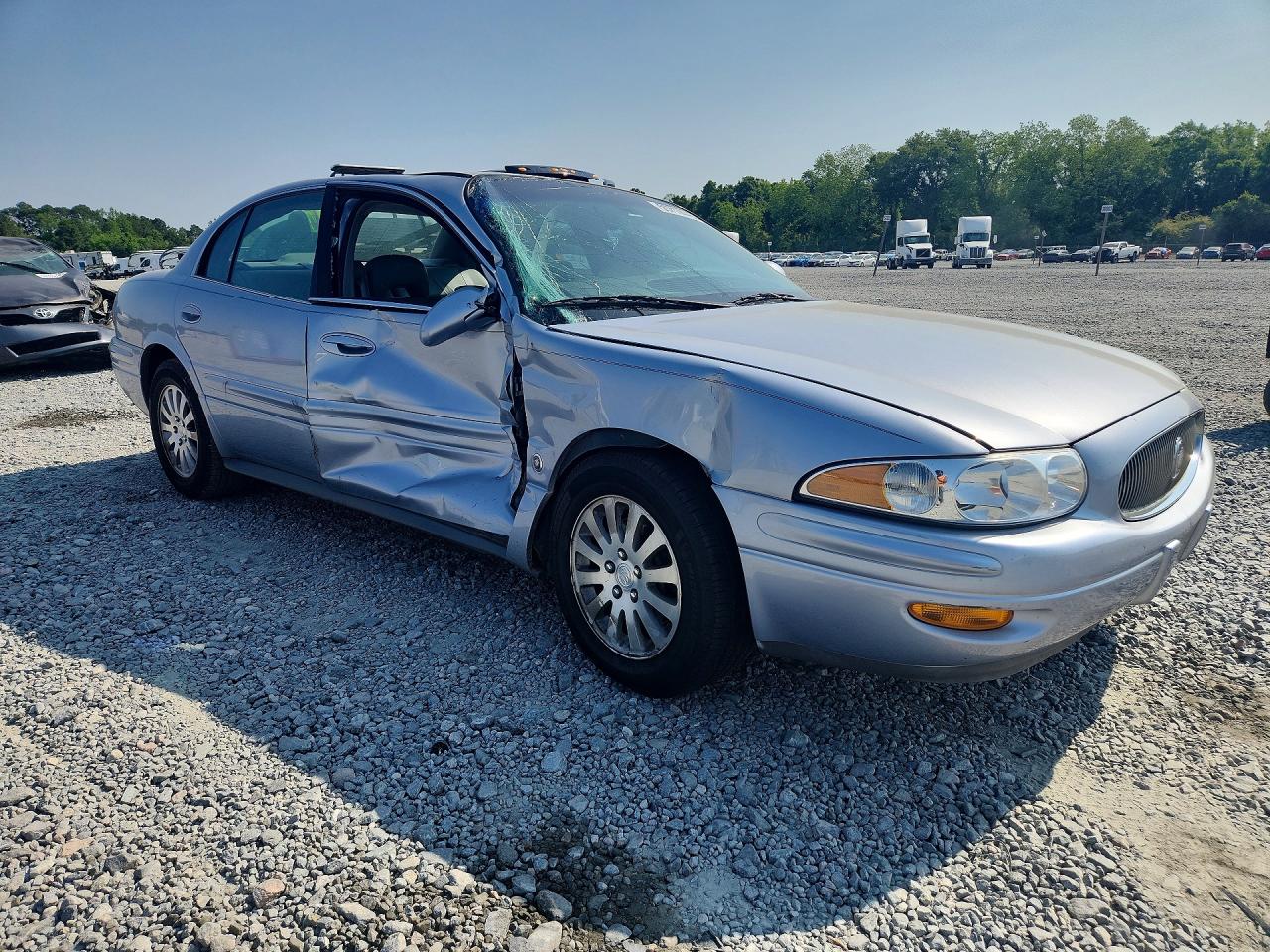 2005 Buick Lesabre Limited Silver vin: 1G4HR54K45U182623