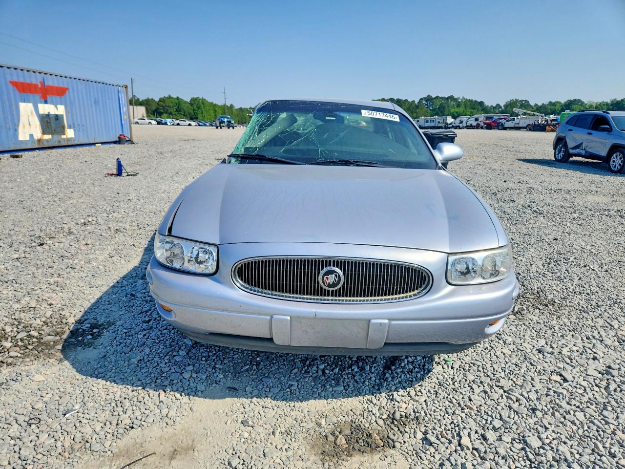 2005 Buick Lesabre Limited Silver vin: 1G4HR54K45U182623