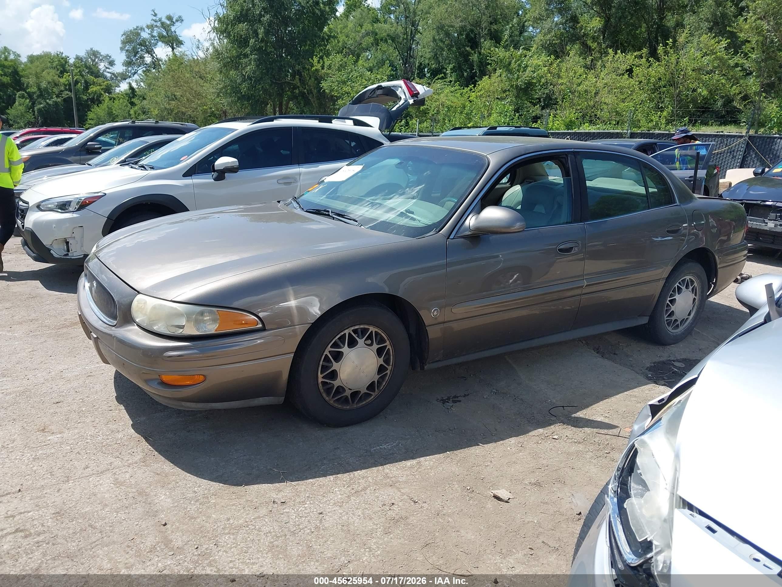 2003 Buick Lesabre Limited Brown vin: 1G4HR54K53U204142