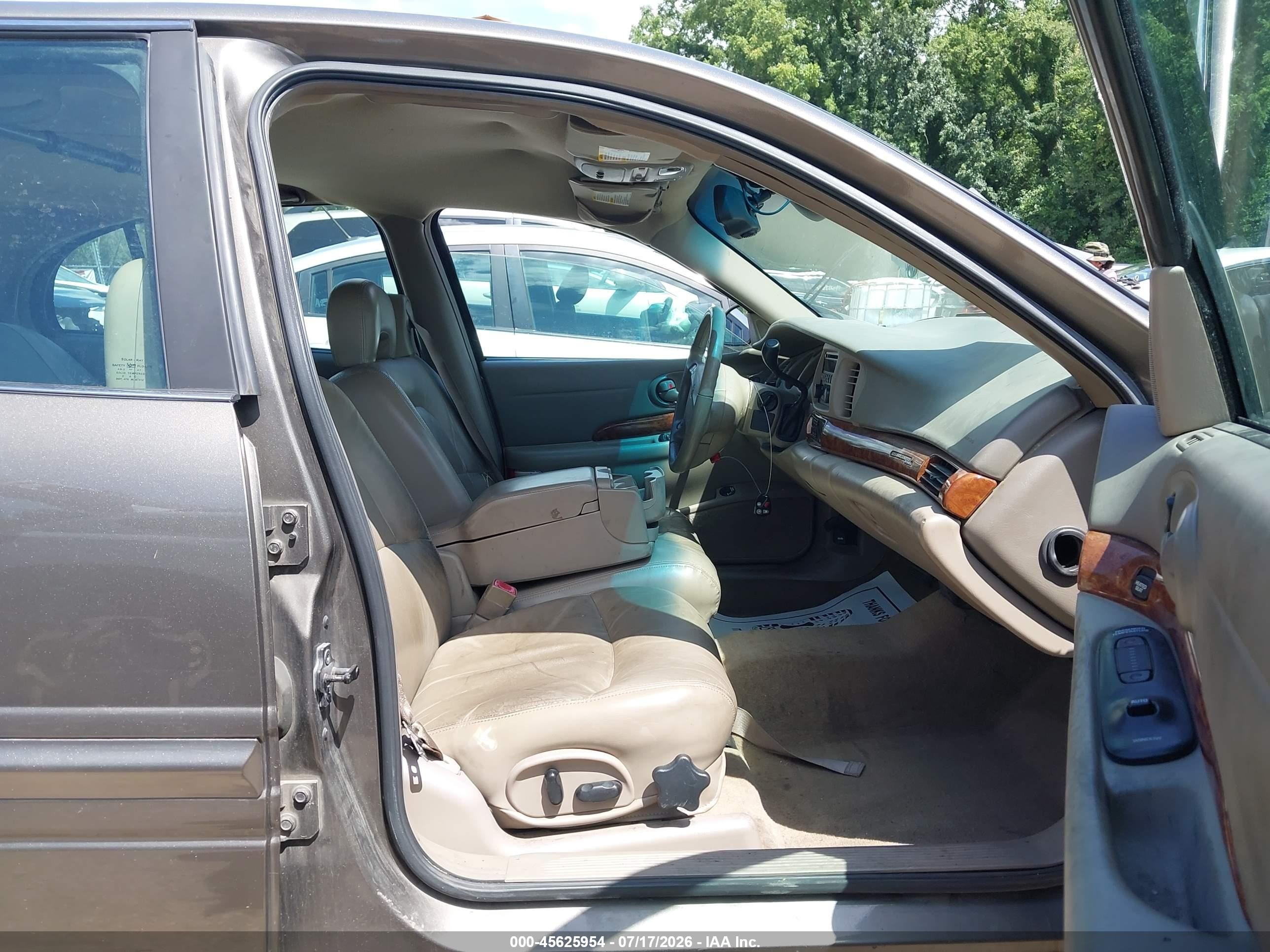 2003 Buick Lesabre Limited Brown vin: 1G4HR54K53U204142