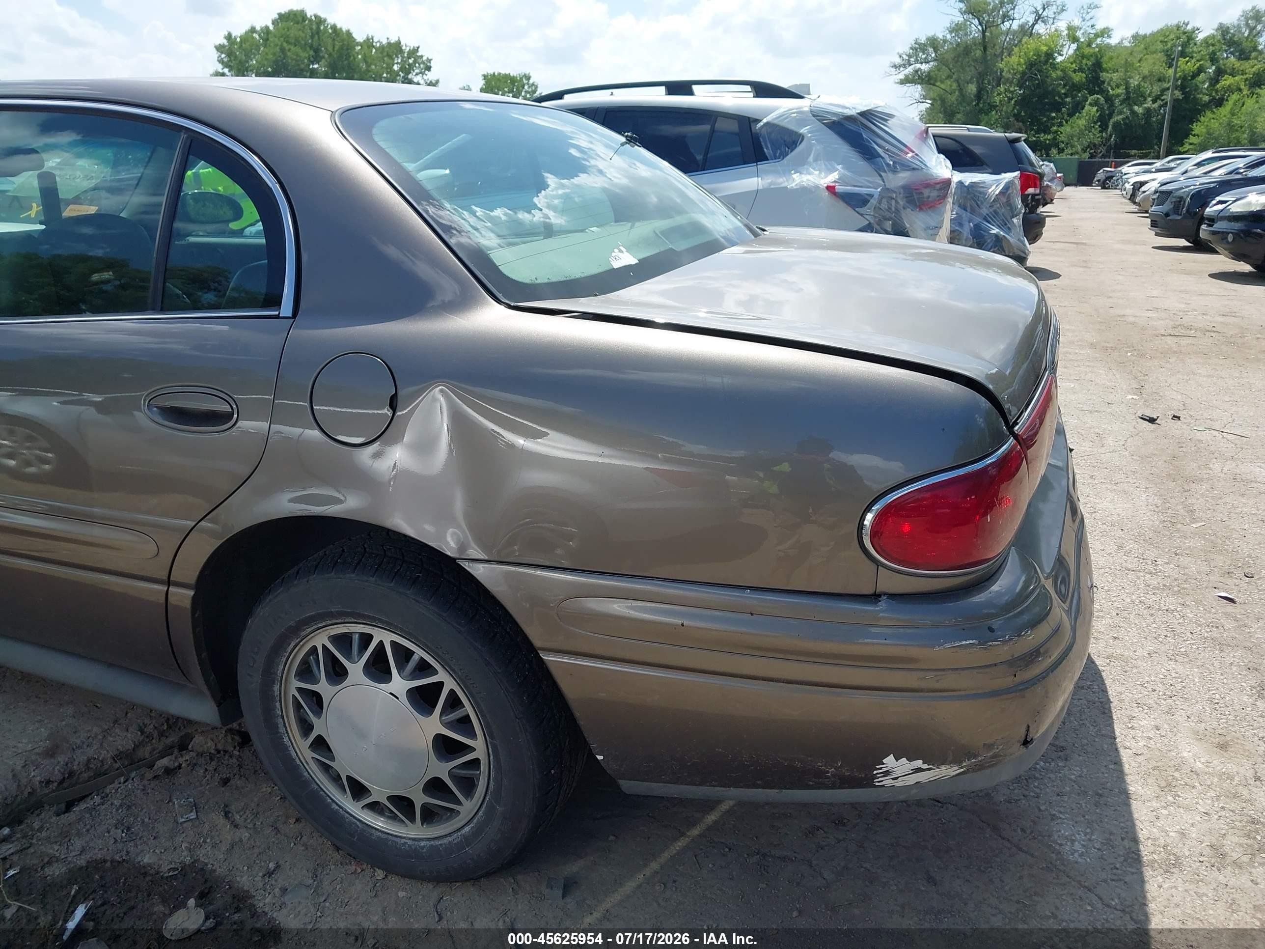 2003 Buick Lesabre Limited Brown vin: 1G4HR54K53U204142